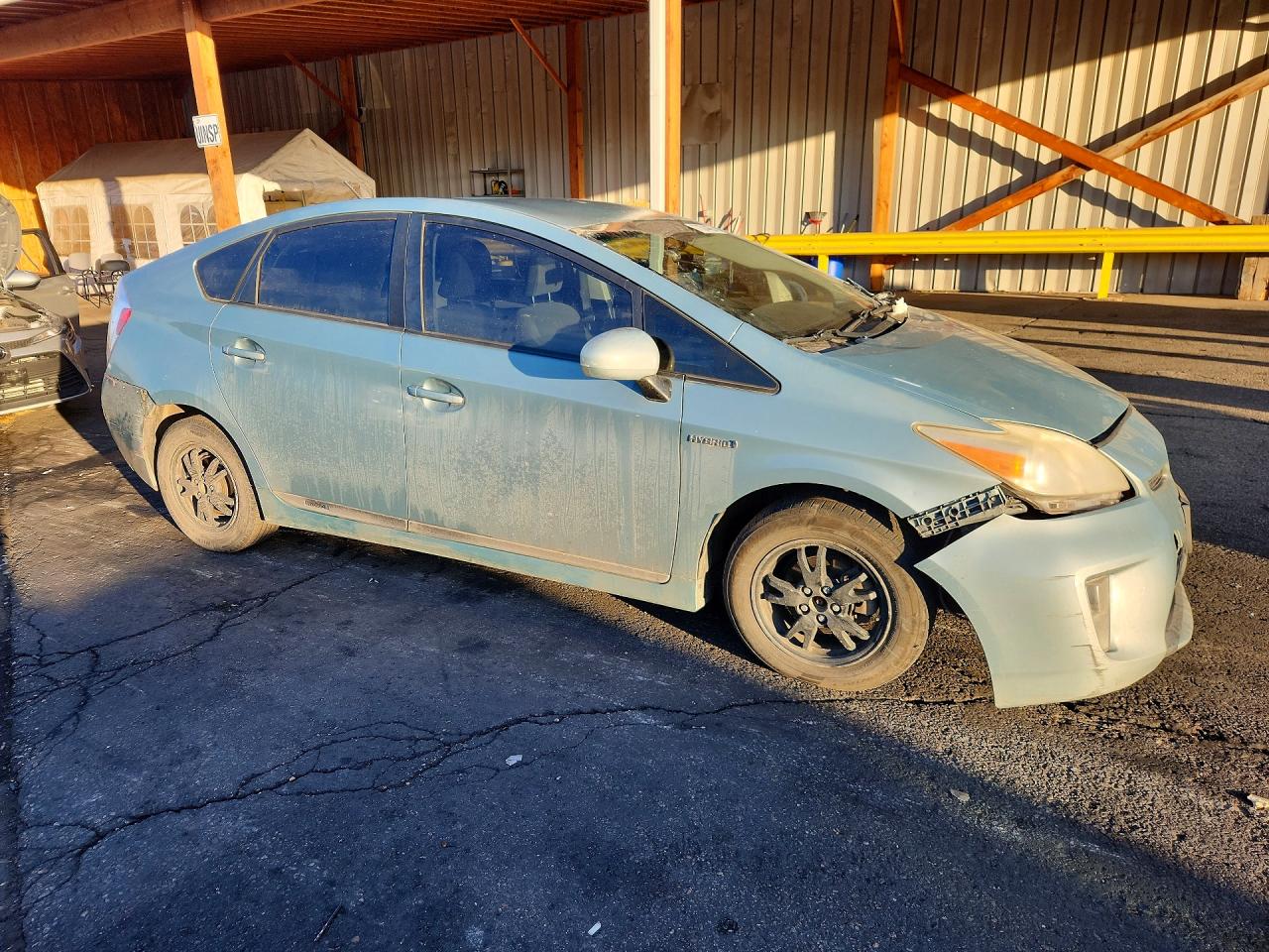2013 Toyota Prius Turquoise vin: JTDKN3DU4D5589488