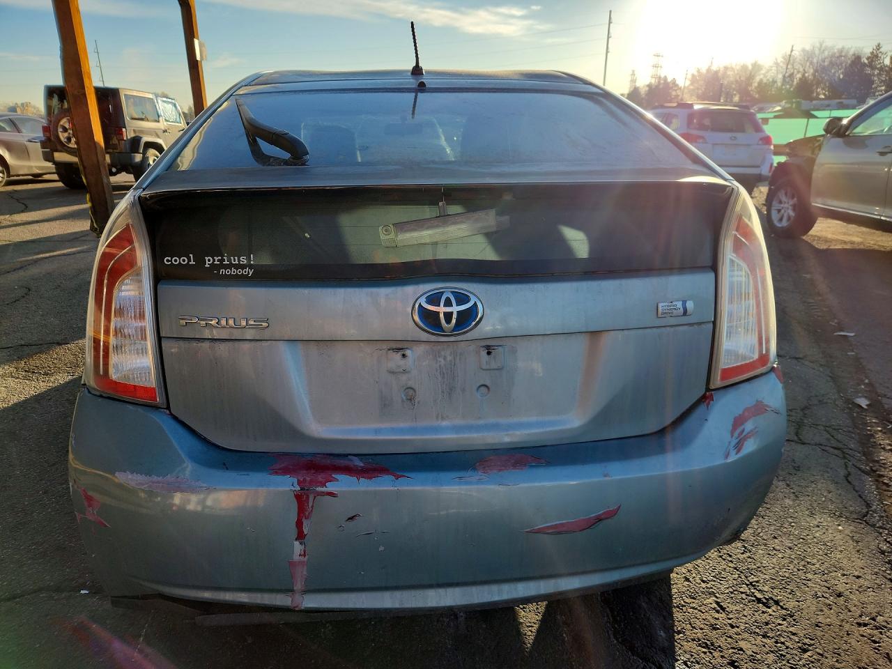 2013 Toyota Prius Turquoise vin: JTDKN3DU4D5589488