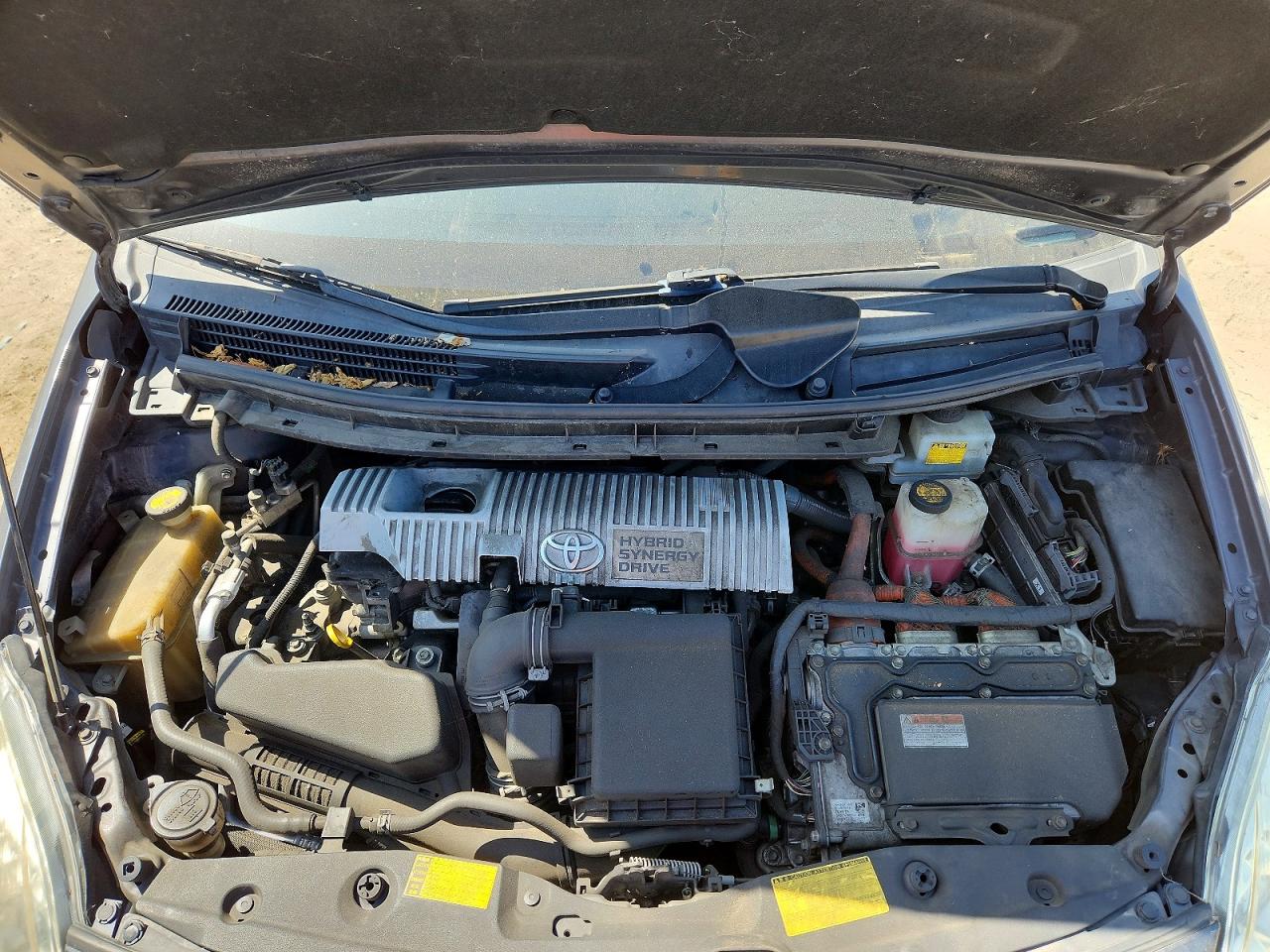 2013 Toyota Prius Four Gray vin: JTDKN3DU4D5606645