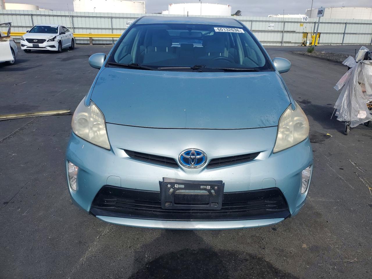 2013 Toyota Prius Three Синий vin: JTDKN3DU4D5646207