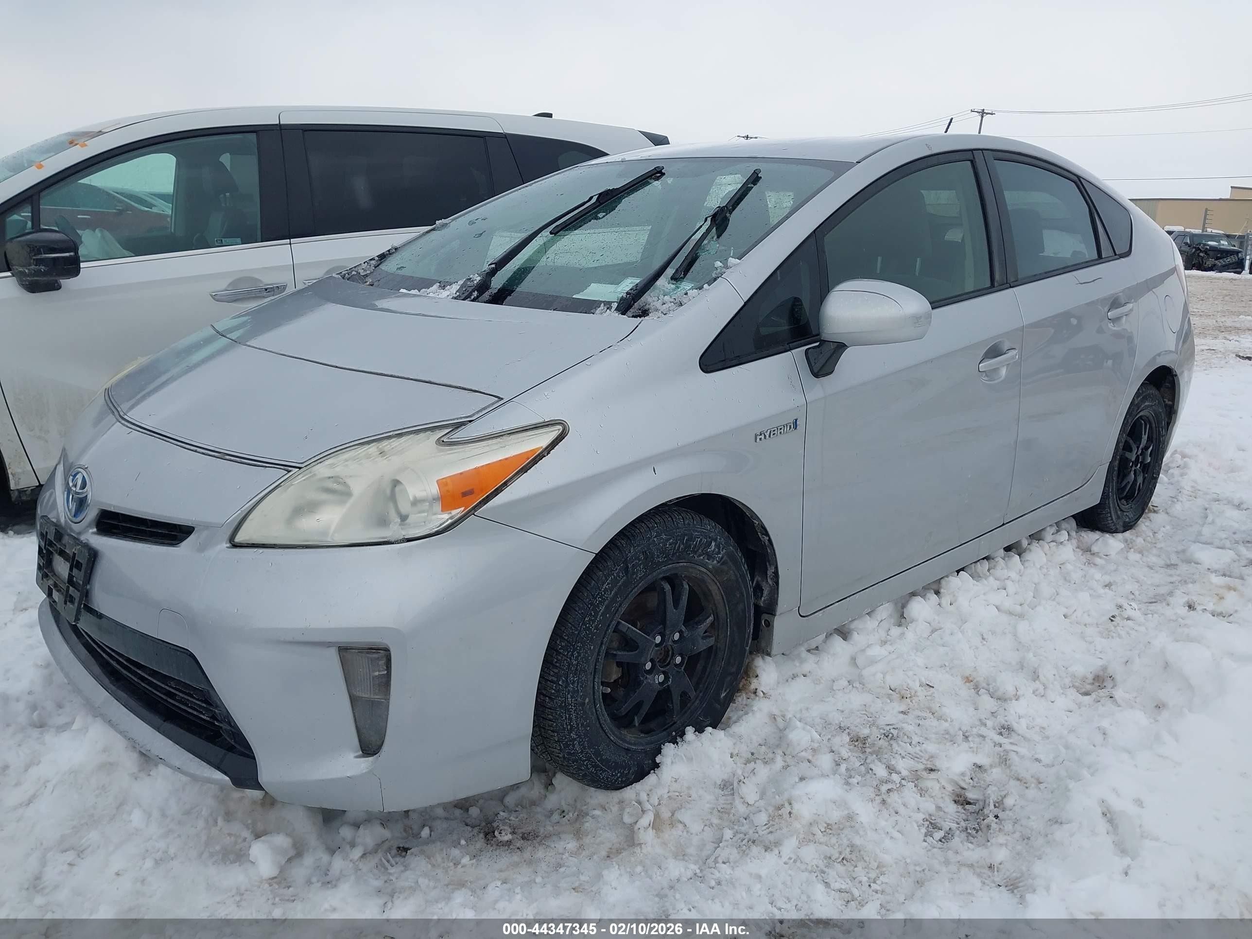2013 Toyota Prius Three Silver vin: JTDKN3DU4D5664920