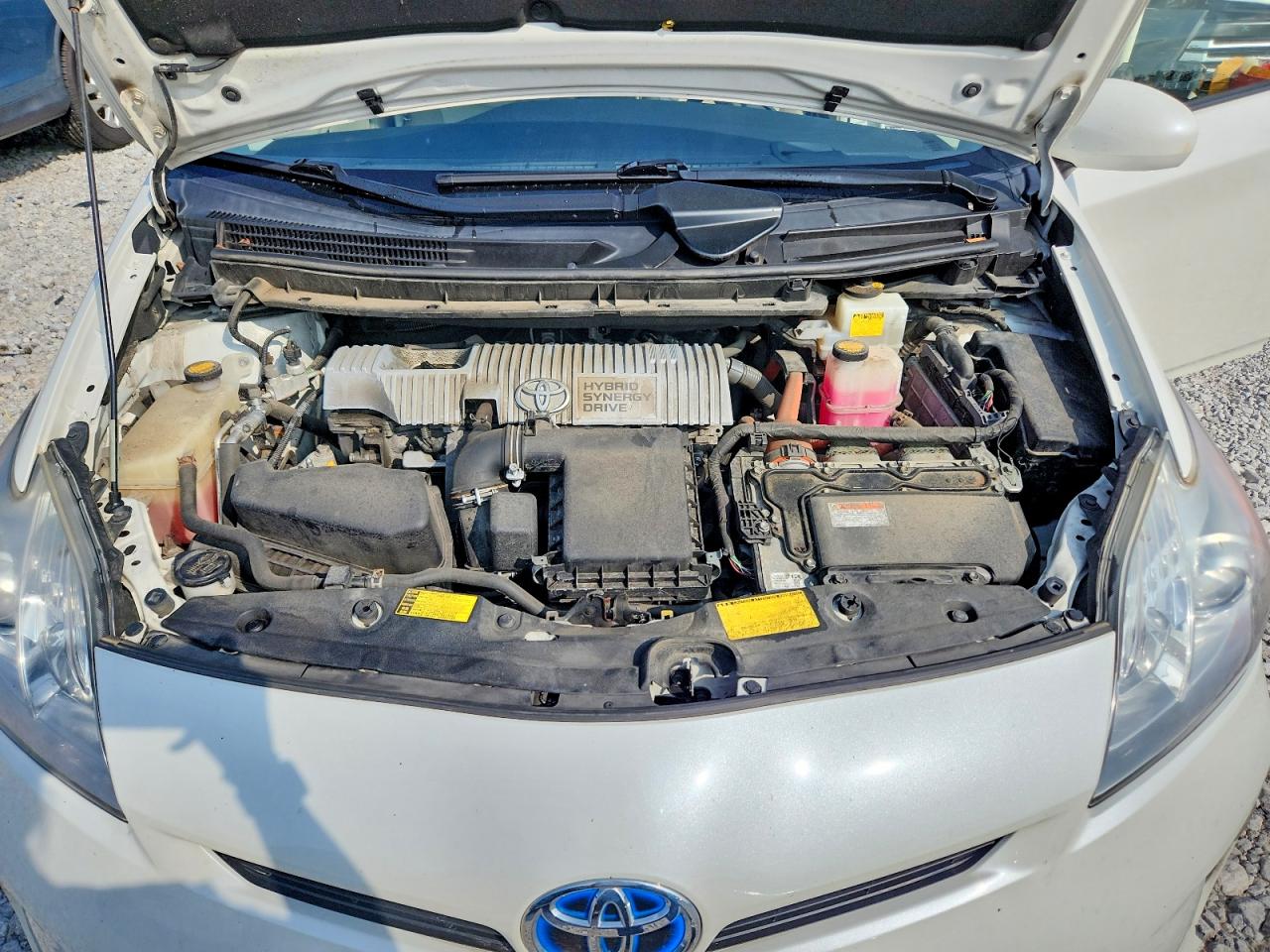 2013 Toyota Prius Four White vin: JTDKN3DU4D5679014