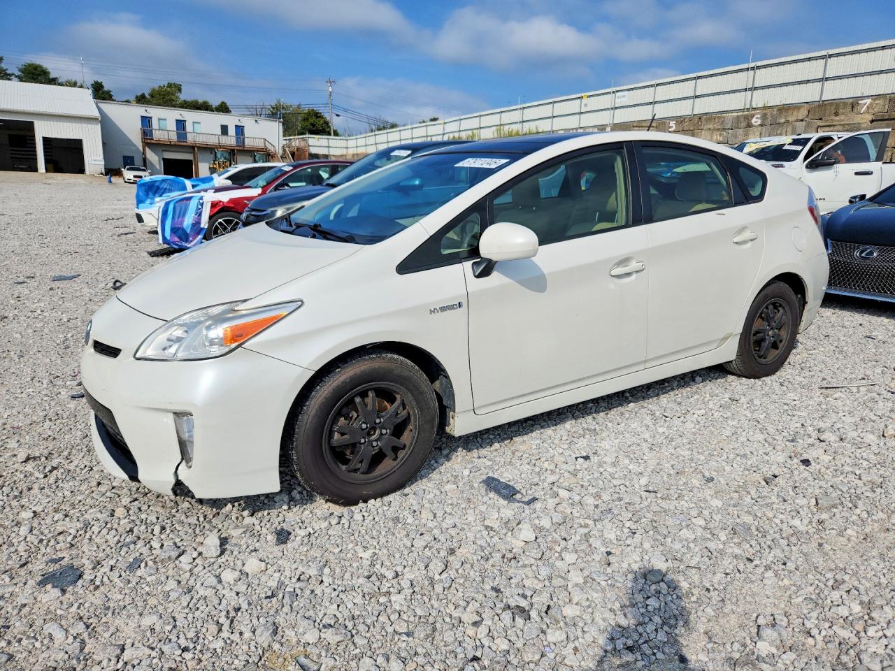 2013 Toyota Prius Four White vin: JTDKN3DU4D5679014