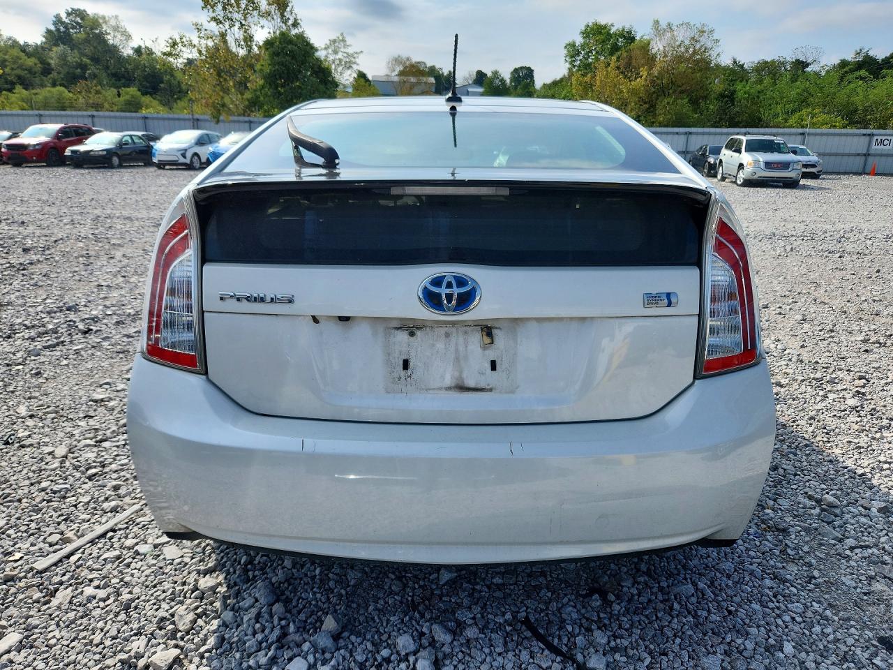 2013 Toyota Prius Four White vin: JTDKN3DU4D5679014