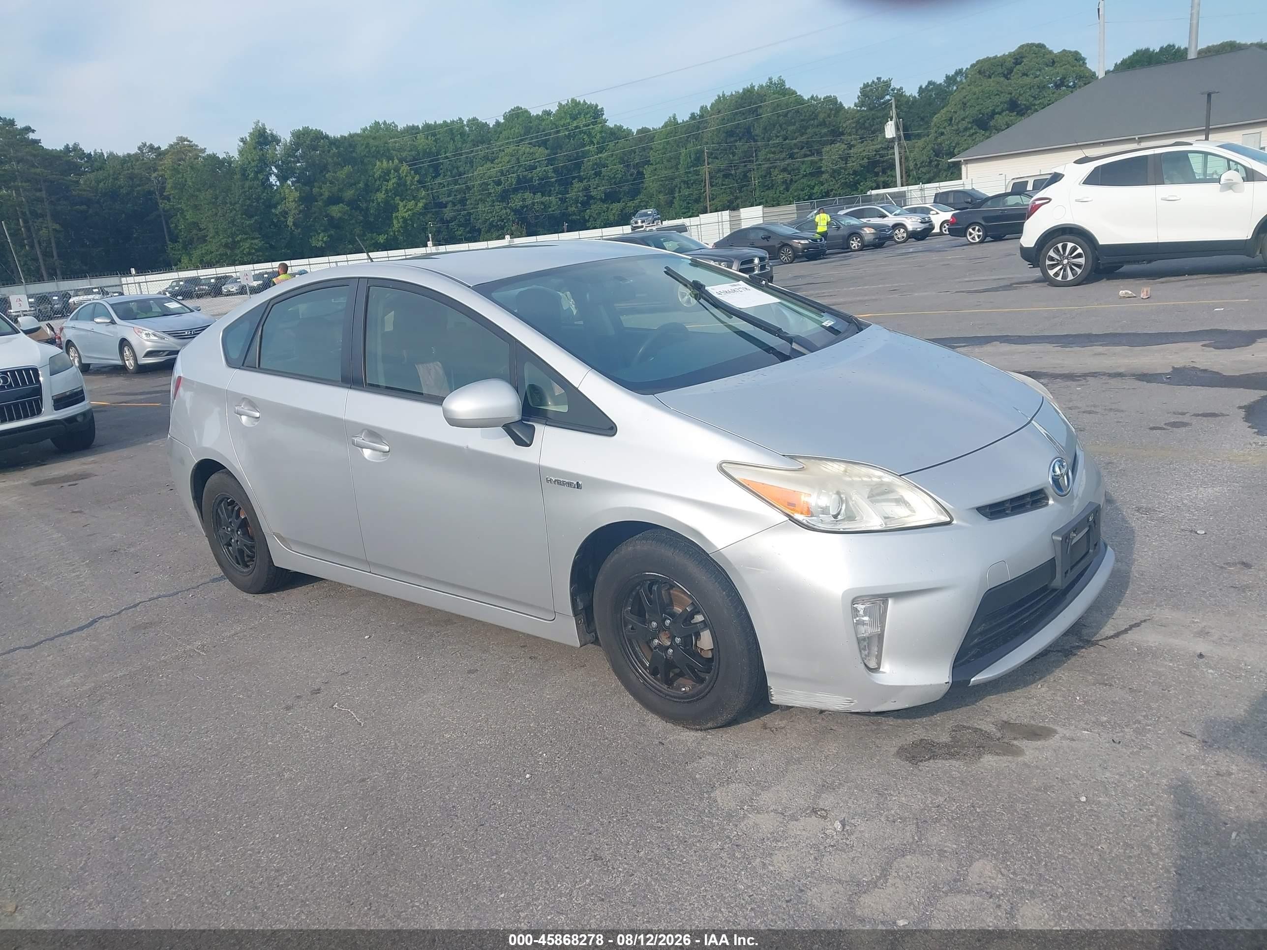 2014 Toyota Prius Two Silver vin: JTDKN3DU4E0368505