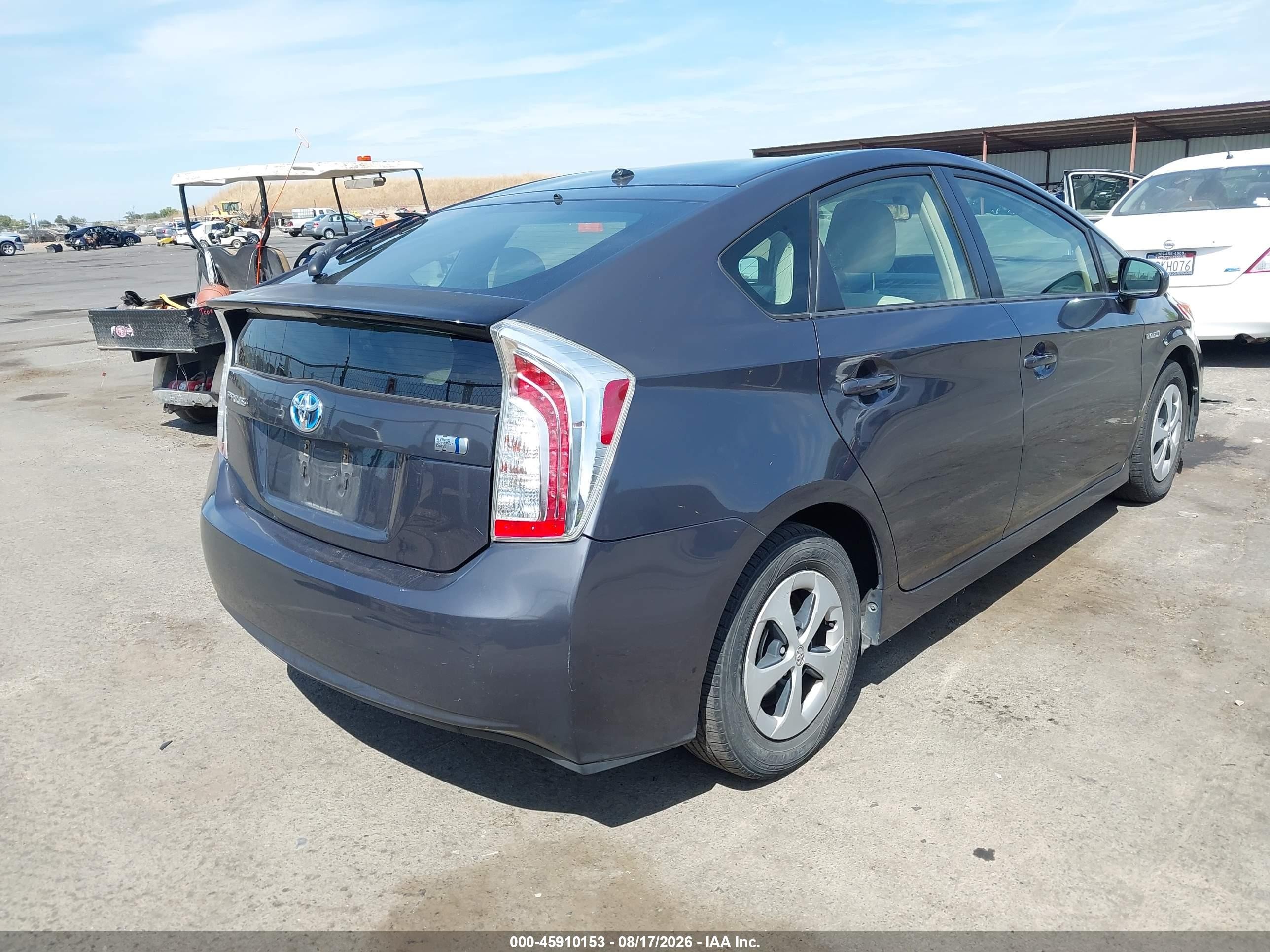 2014 Toyota Prius Two Gray vin: JTDKN3DU4E1749992