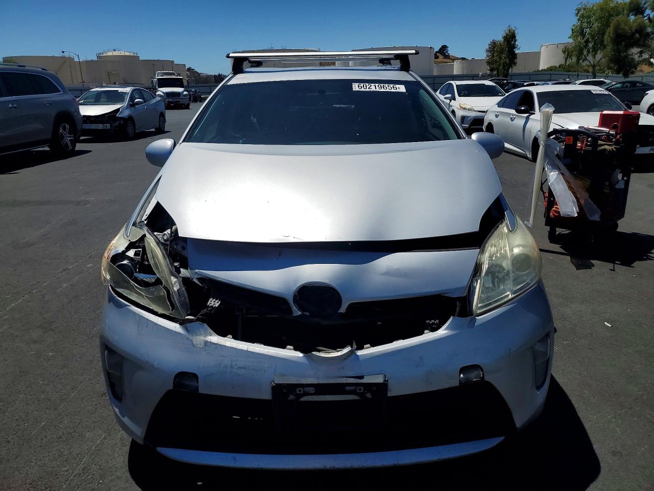 2014 Toyota Prius Two Silver vin: JTDKN3DU4E1752293