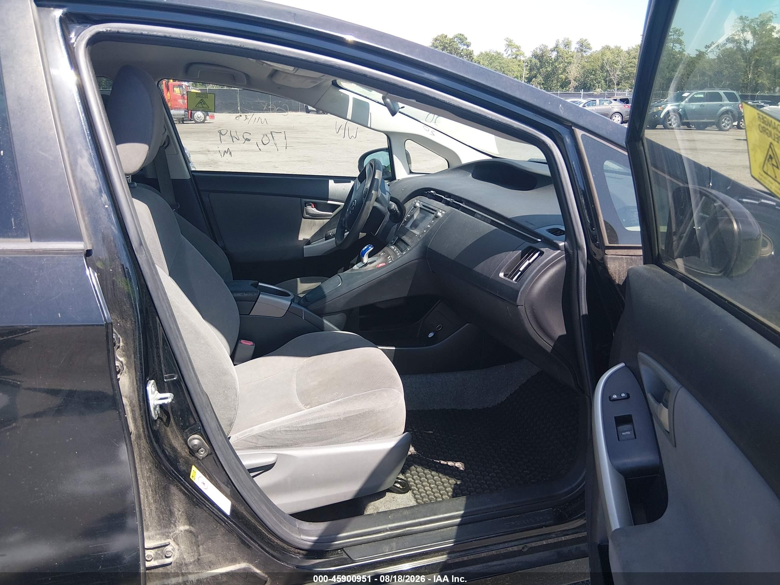 2014 Toyota Prius Two Black vin: JTDKN3DU4E1756084