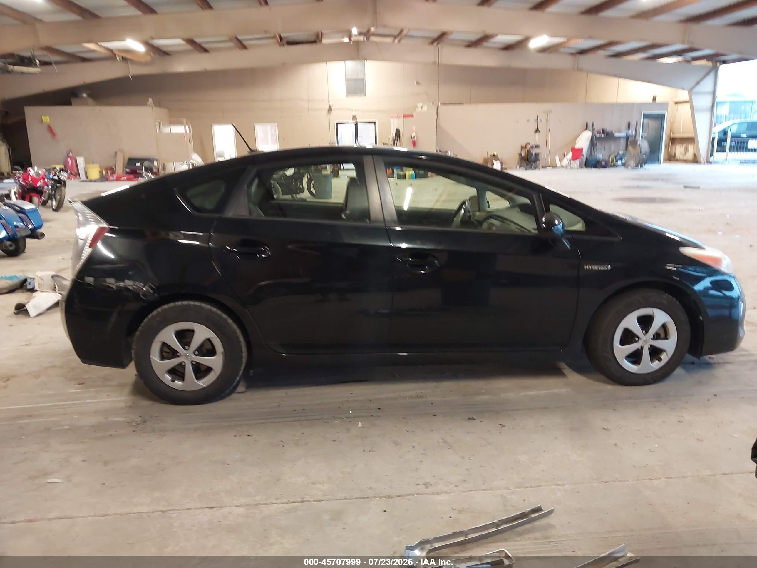 2014 Toyota Prius Four Black vin: JTDKN3DU4E1775217