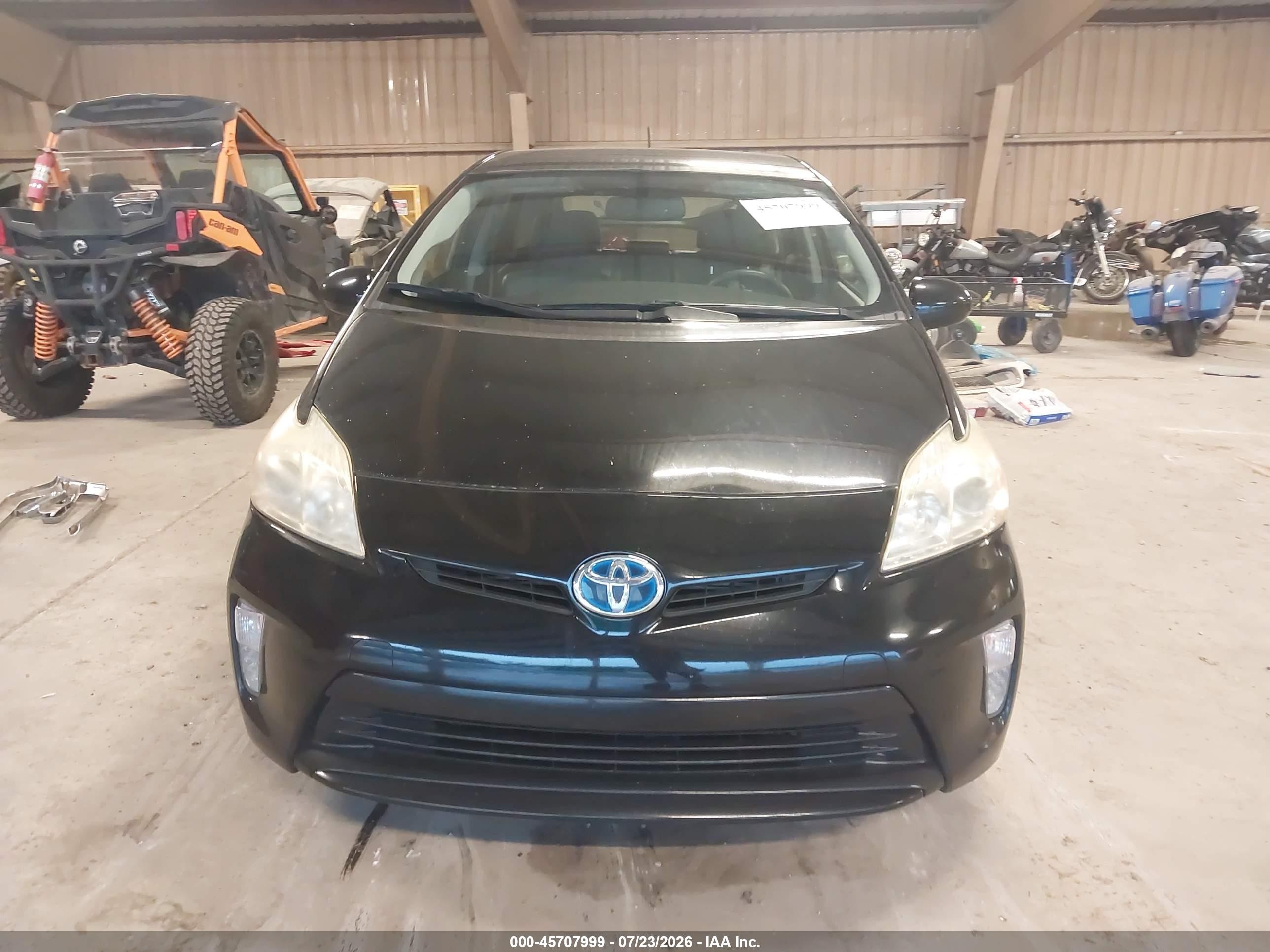 2014 Toyota Prius Four Black vin: JTDKN3DU4E1775217
