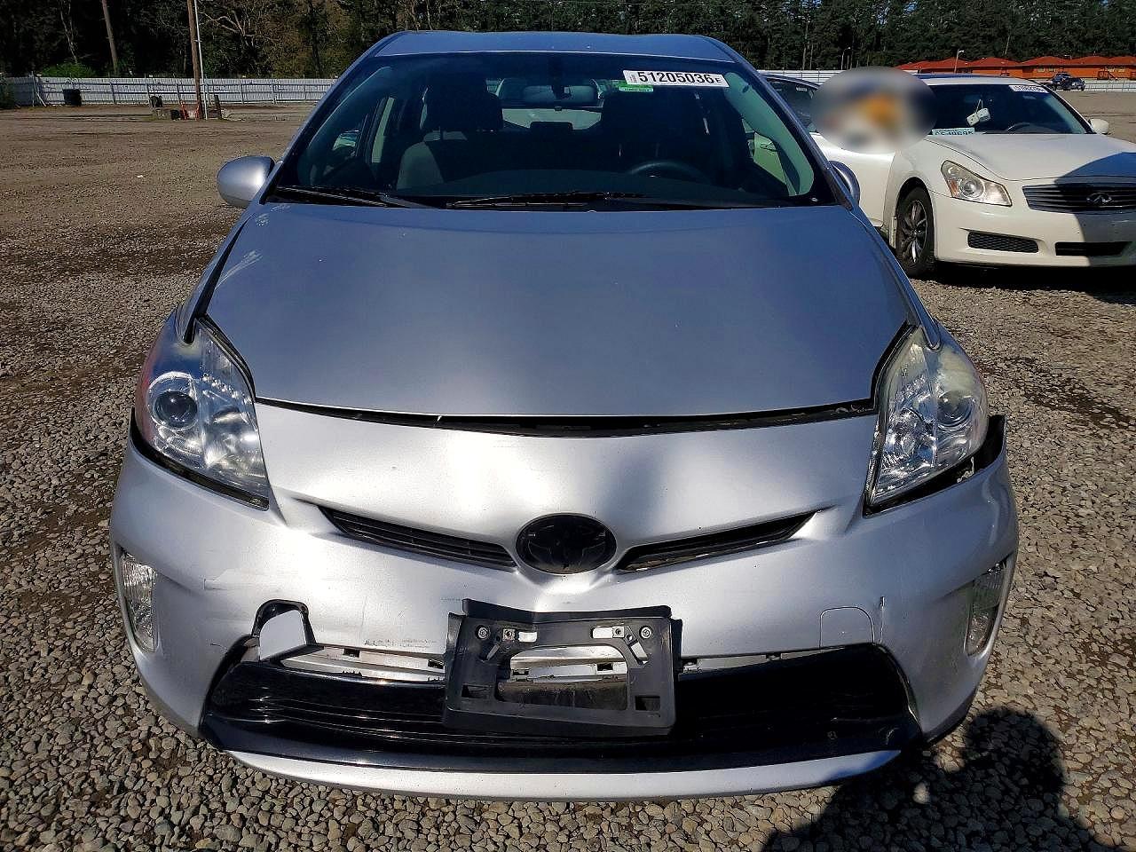 2015 Toyota Prius Three Silver vin: JTDKN3DU4F0396628