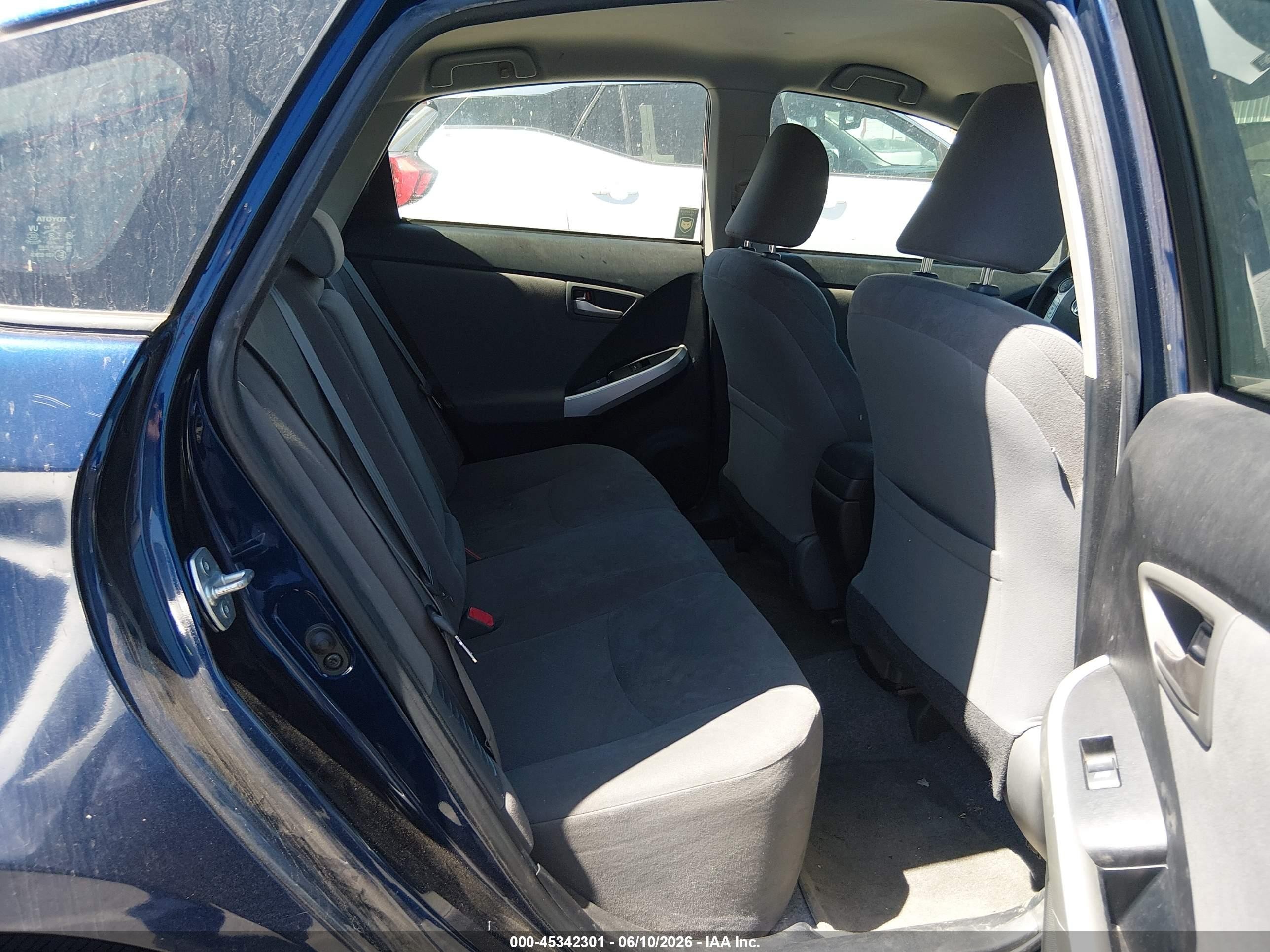 2015 Toyota Prius Two Dark Blue vin: JTDKN3DU4F0401973