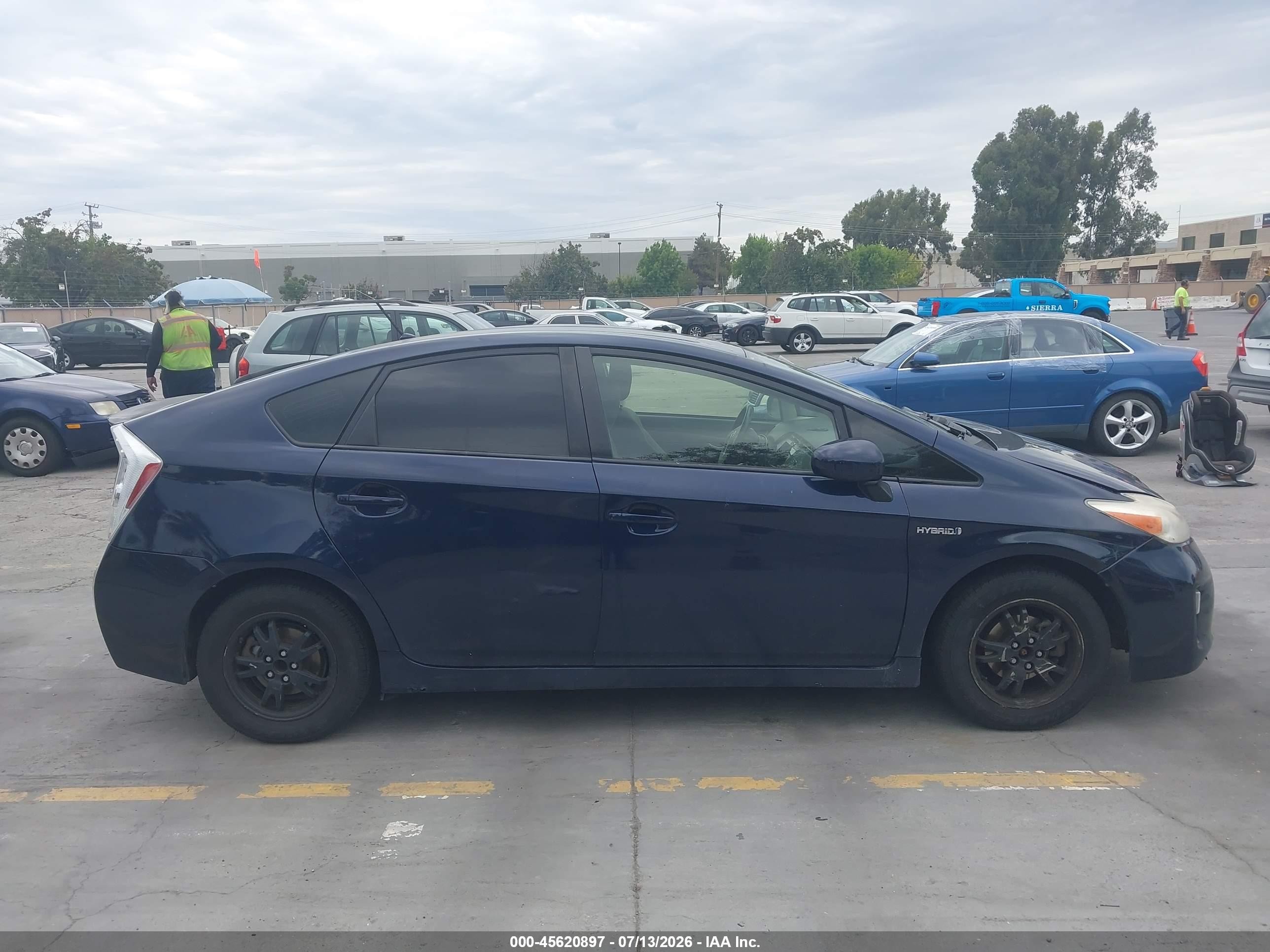 2015 Toyota Prius Two Blue vin: JTDKN3DU4F0414707