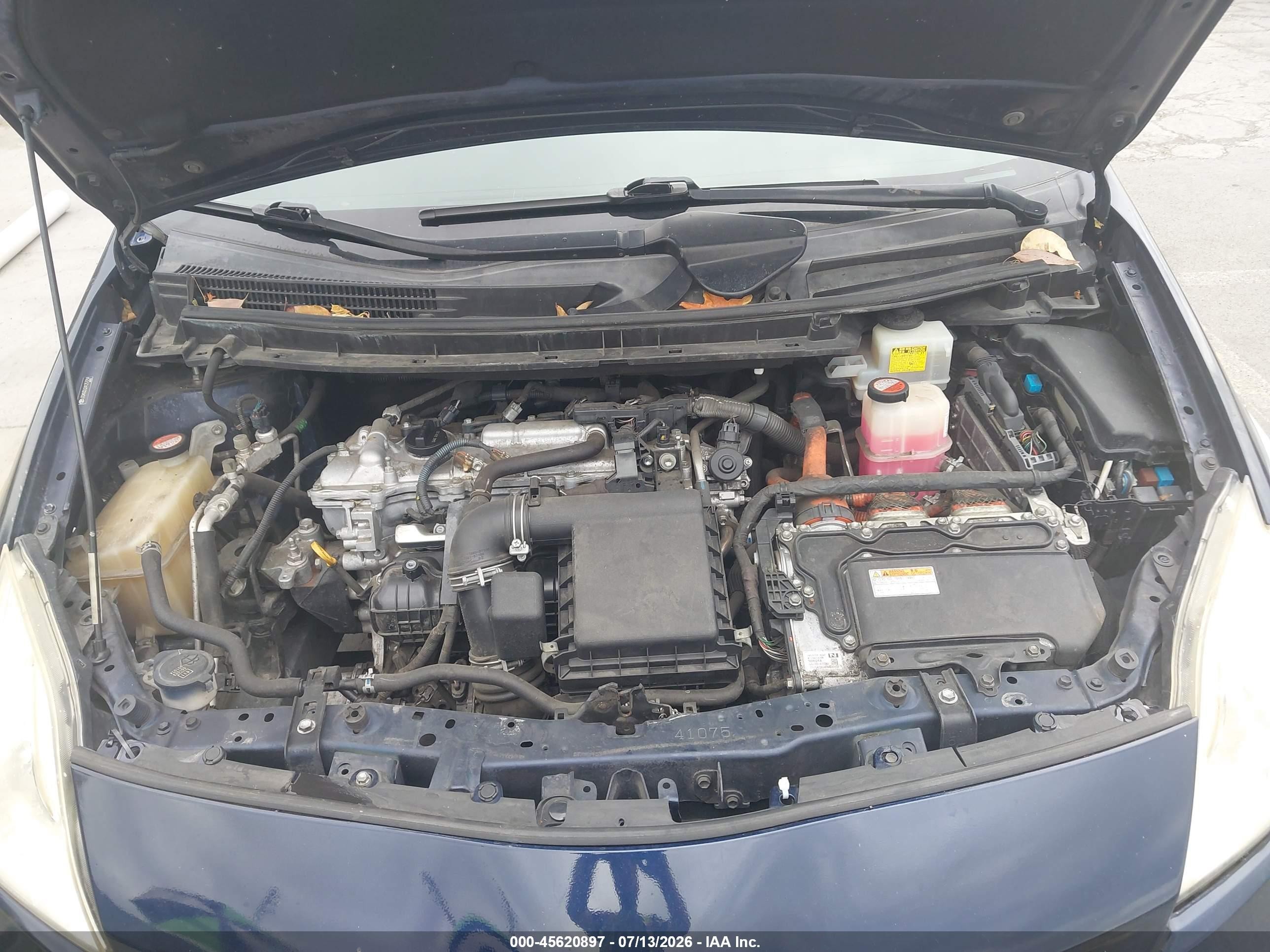 2015 Toyota Prius Two Blue vin: JTDKN3DU4F0414707