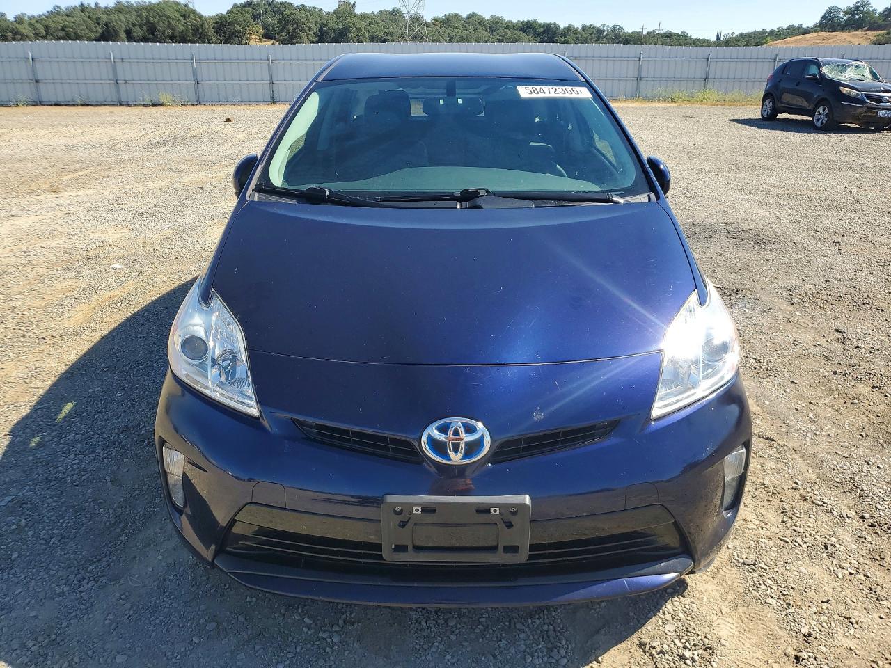 2015 Toyota Prius Four Blue vin: JTDKN3DU4F0425674