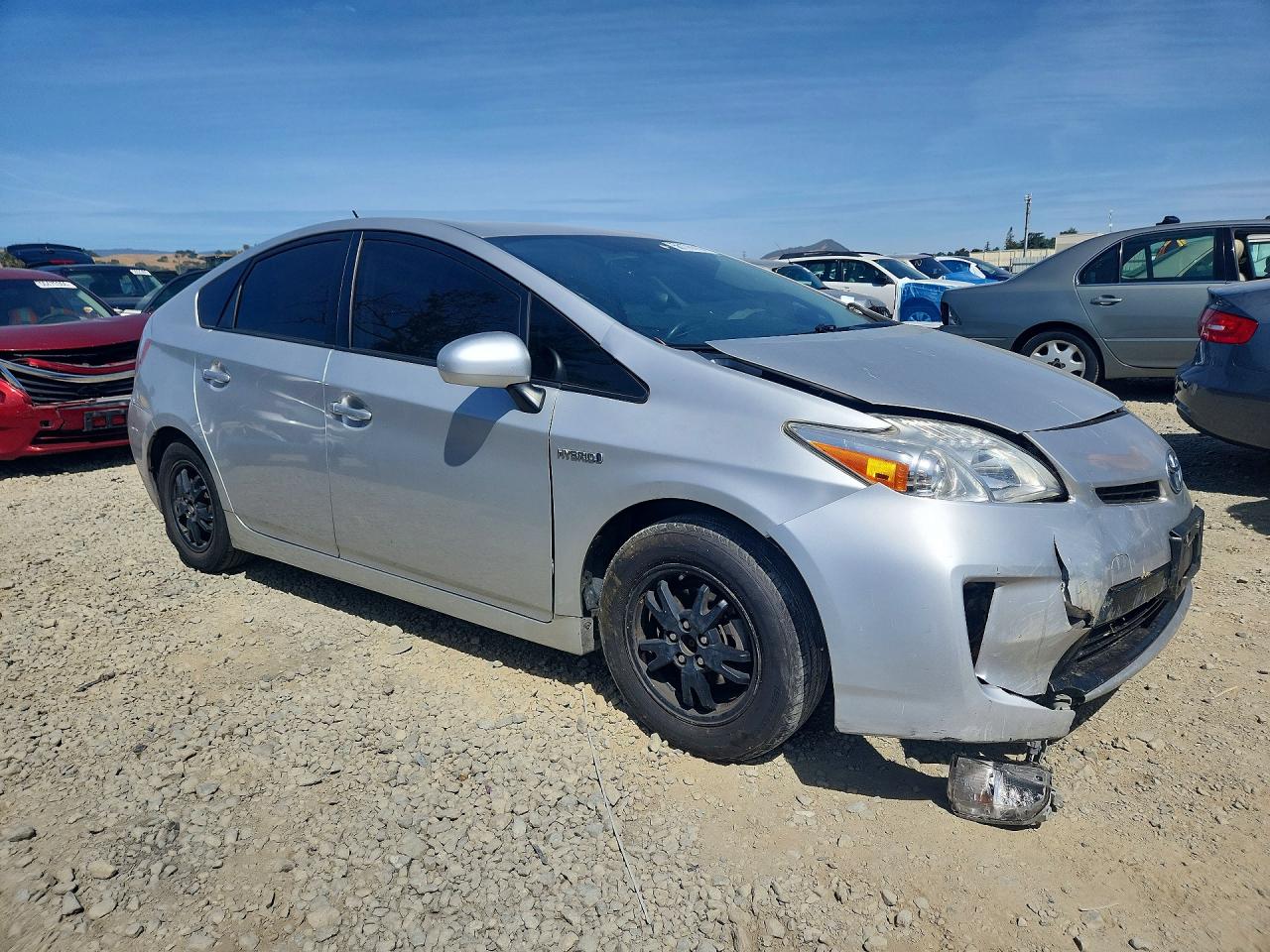 2015 Toyota Prius Three Silver vin: JTDKN3DU4F0428946