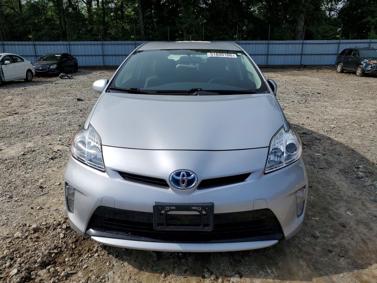 2015 Toyota Prius Two Silver vin: JTDKN3DU4F0433046