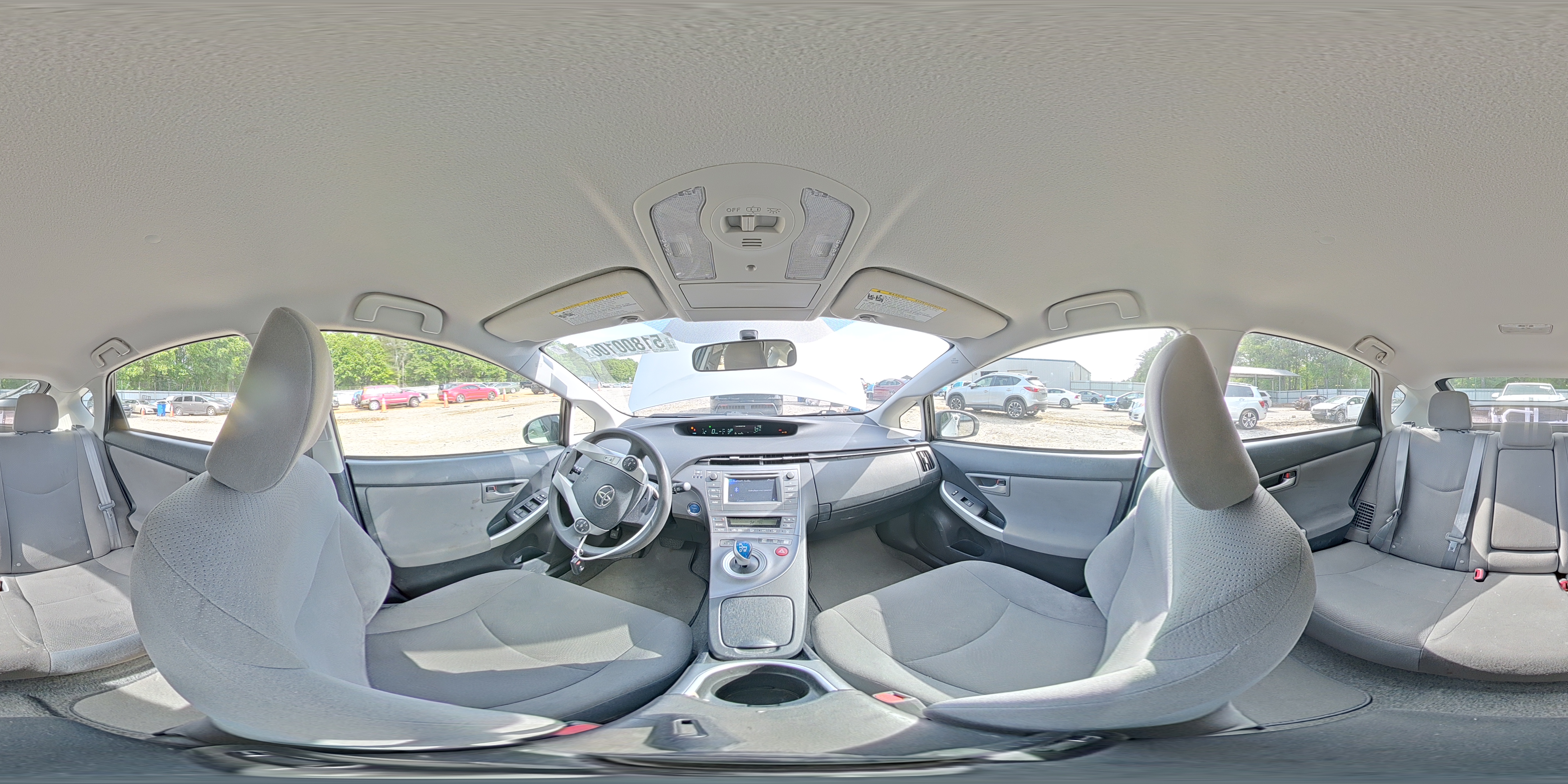 2015 Toyota Prius Two Silver vin: JTDKN3DU4F0433046