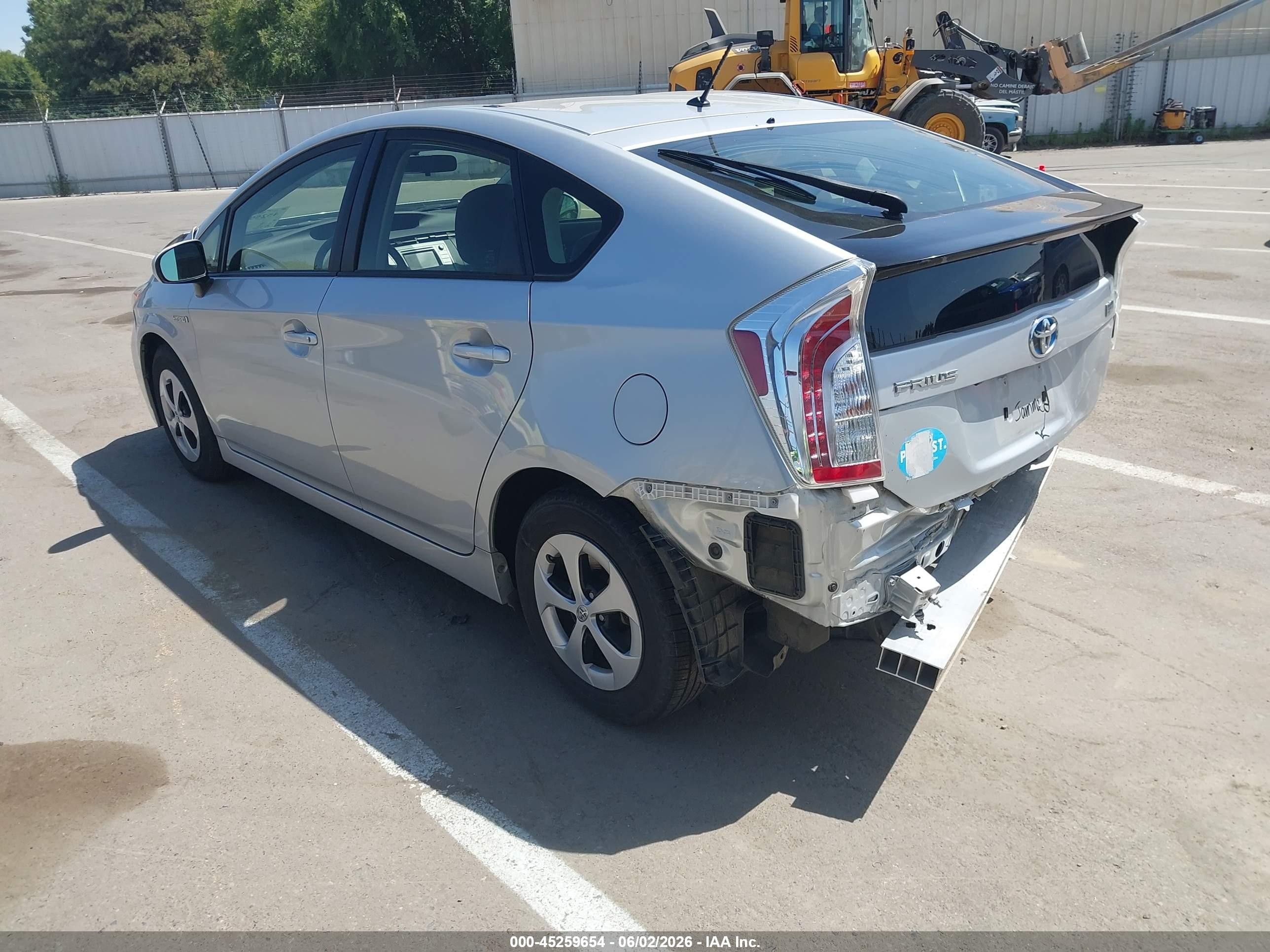2015 Toyota Prius Two Silver vin: JTDKN3DU4F0458223