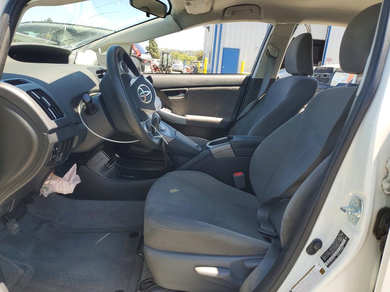 2015 Toyota Prius Two White vin: JTDKN3DU4F0473644