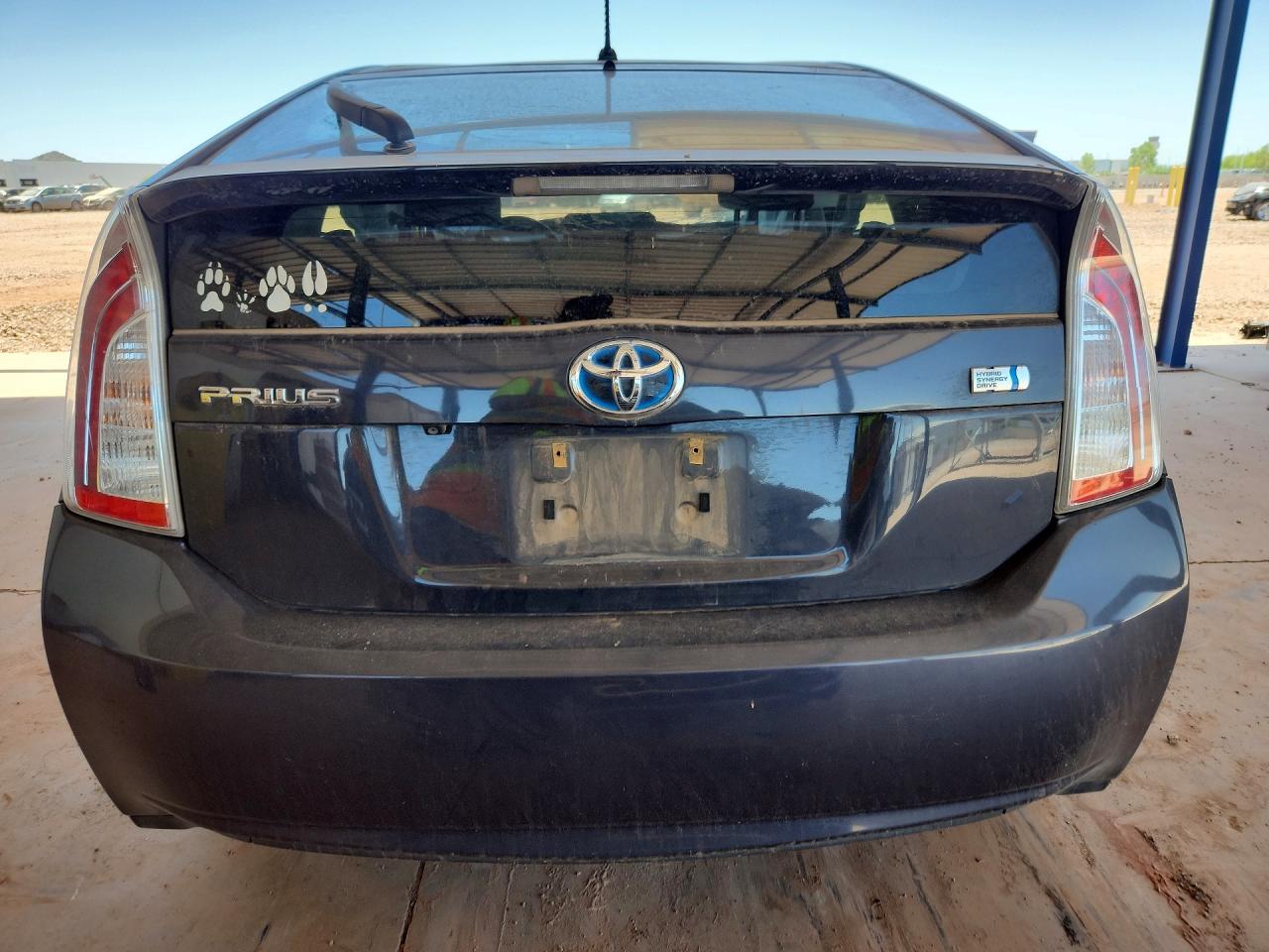 2015 Toyota Prius Two Серый vin: JTDKN3DU4F0478858