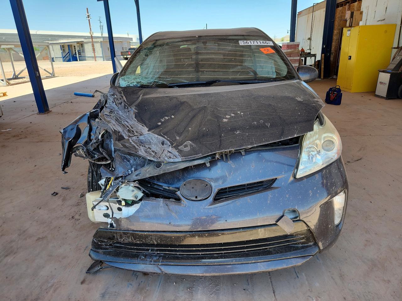 2015 Toyota Prius Two Серый vin: JTDKN3DU4F0478858
