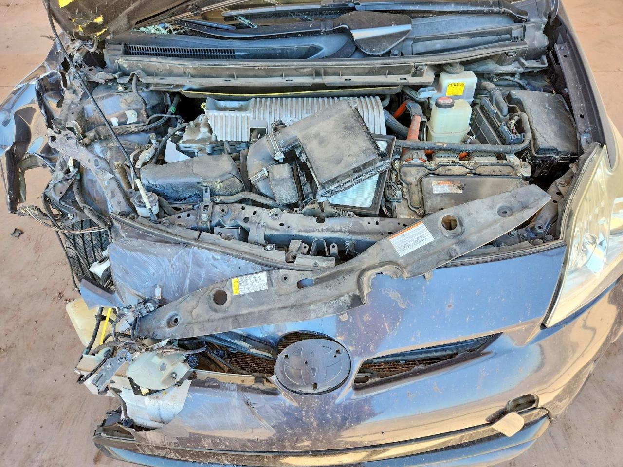 2015 Toyota Prius Two Серый vin: JTDKN3DU4F0478858