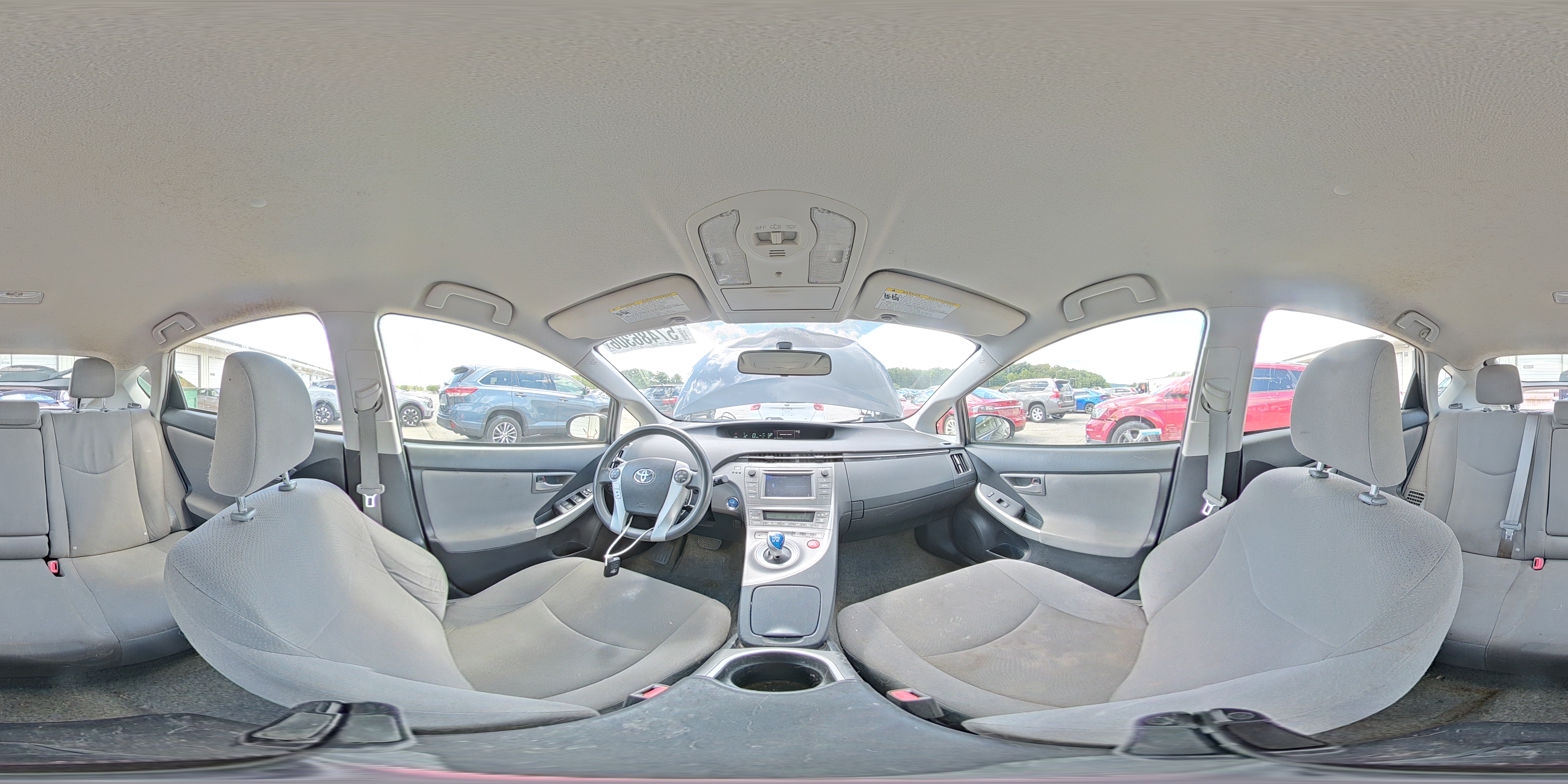 2015 Toyota Prius Two Gray vin: JTDKN3DU4F1874752