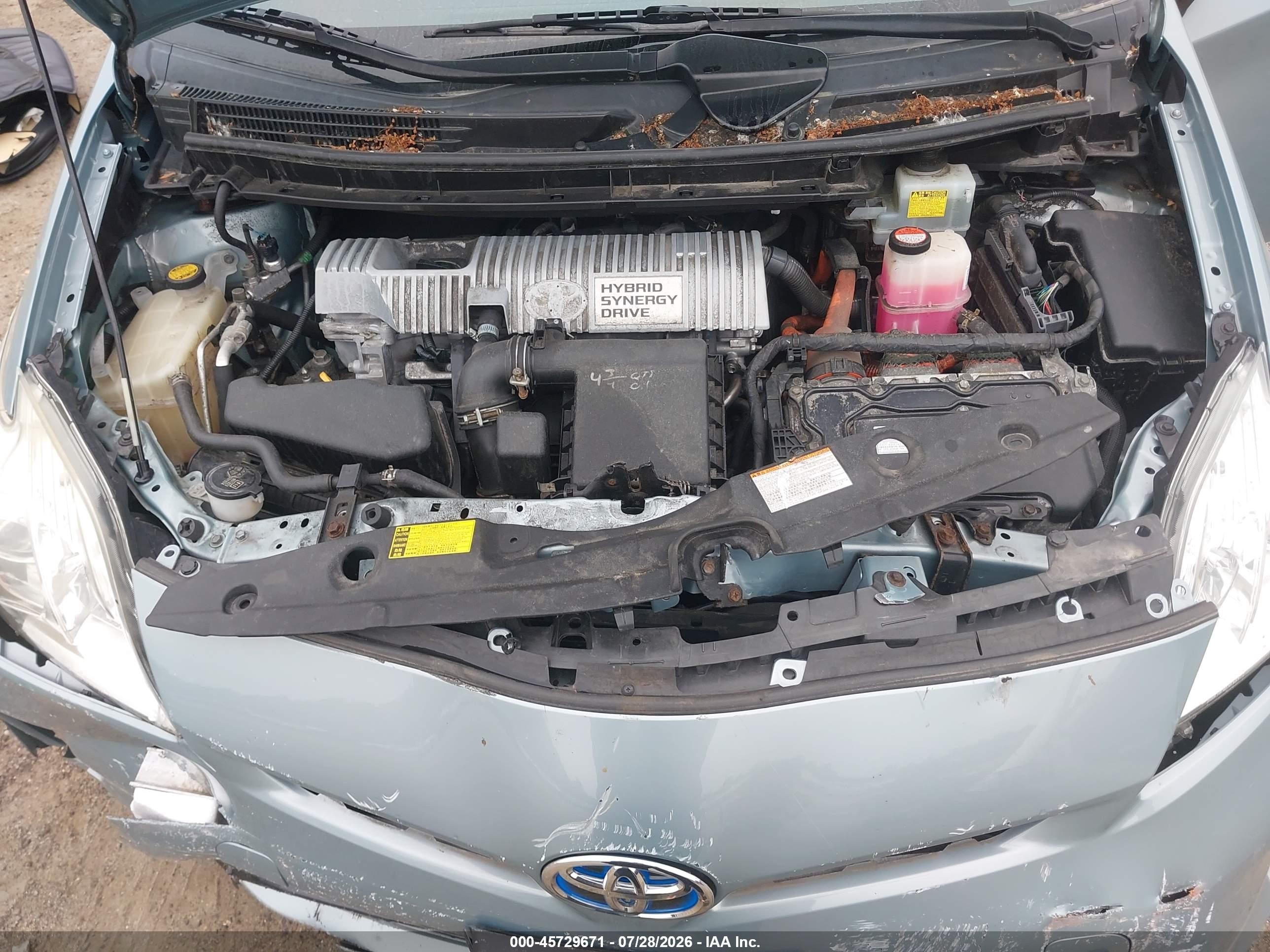 2015 Toyota Prius Three Teal vin: JTDKN3DU4F1886898