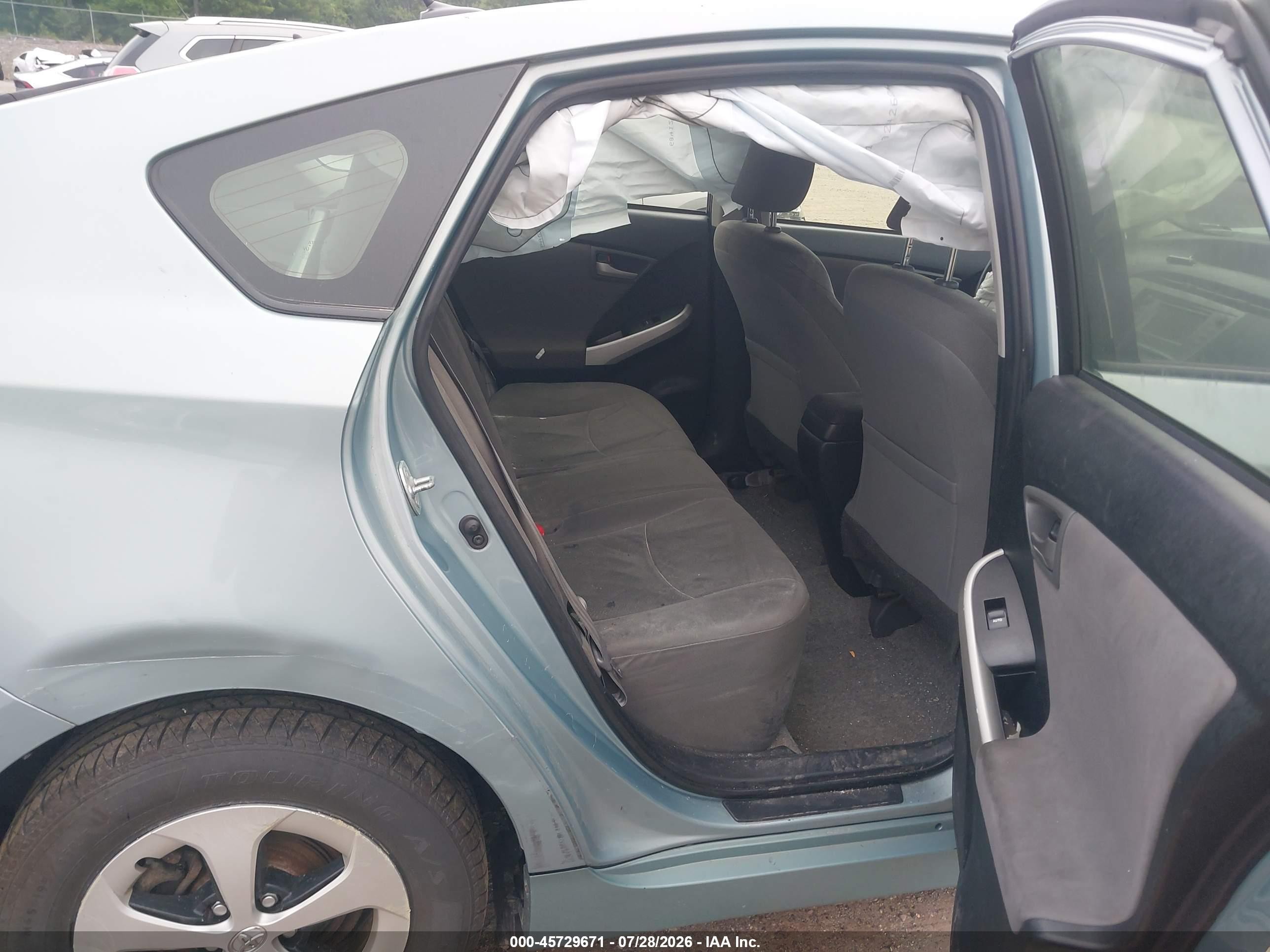 2015 Toyota Prius Three Teal vin: JTDKN3DU4F1886898