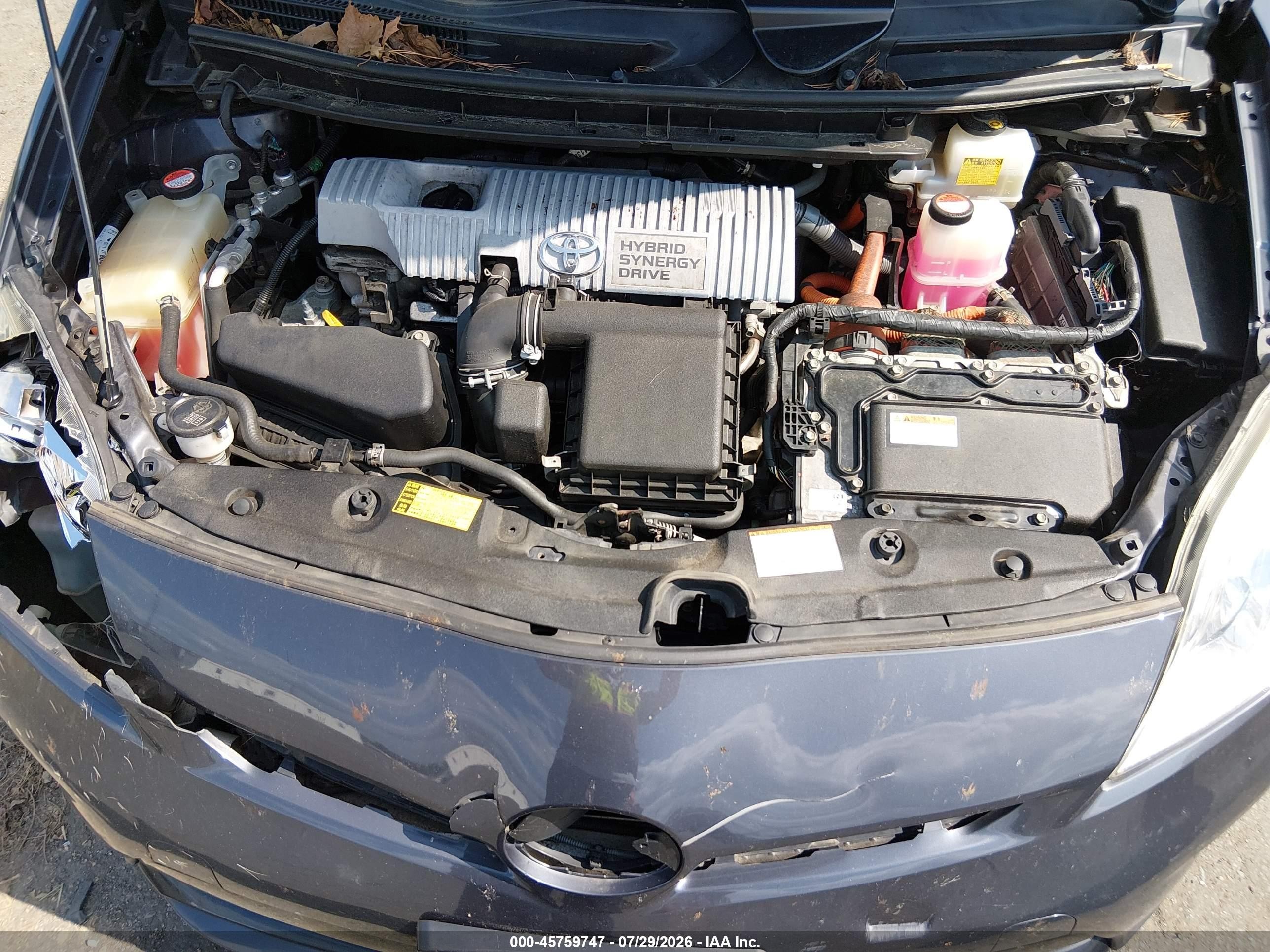 2015 Toyota Prius Three Gray vin: JTDKN3DU4F1898419