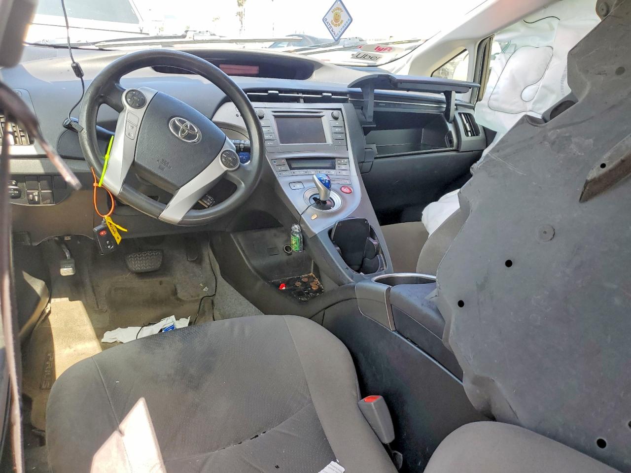 2015 Toyota Prius Two Серебряный vin: JTDKN3DU4F1907636