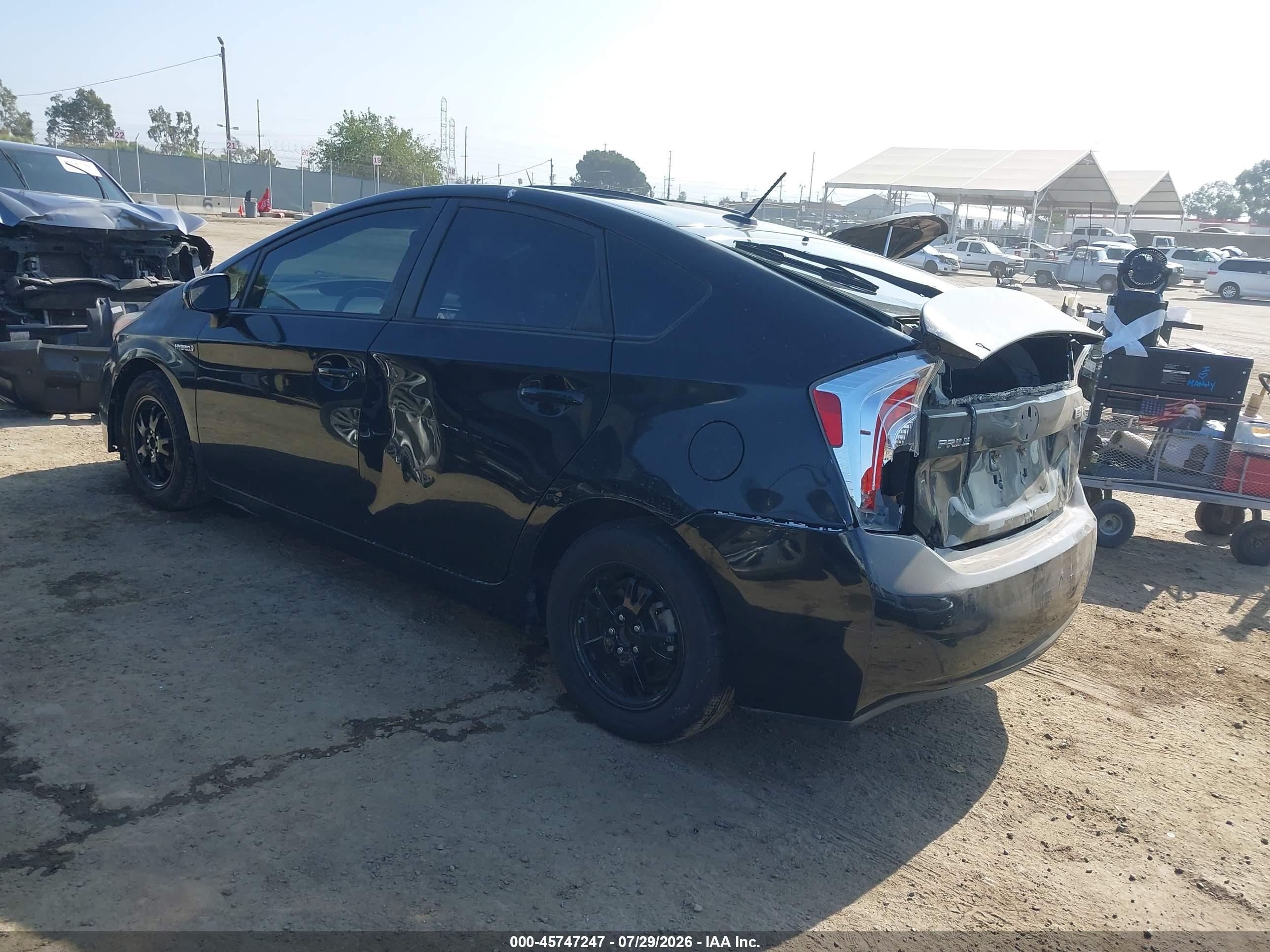 2015 Toyota Prius Four Black vin: JTDKN3DU4F1915980