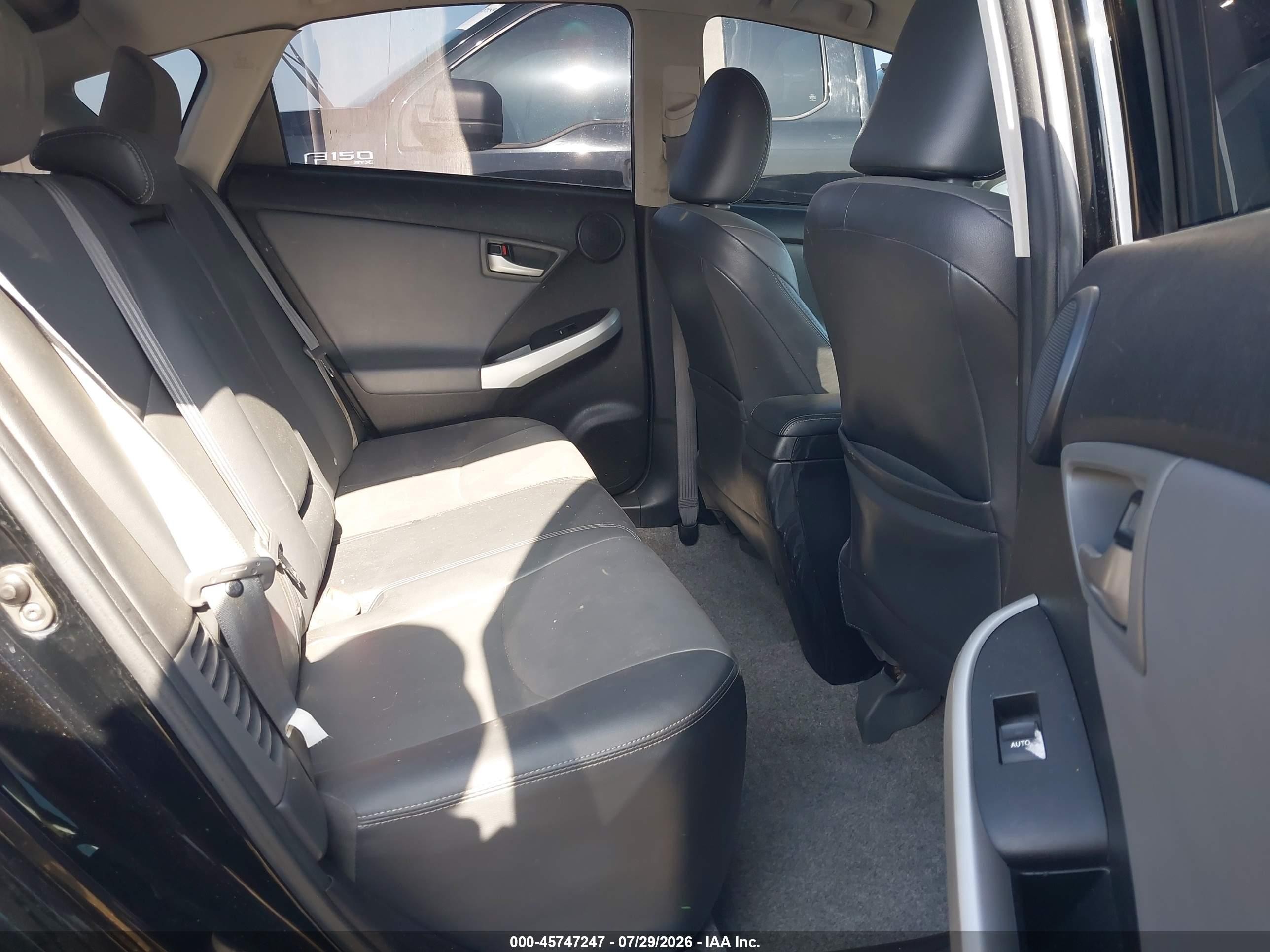 2015 Toyota Prius Four Black vin: JTDKN3DU4F1915980