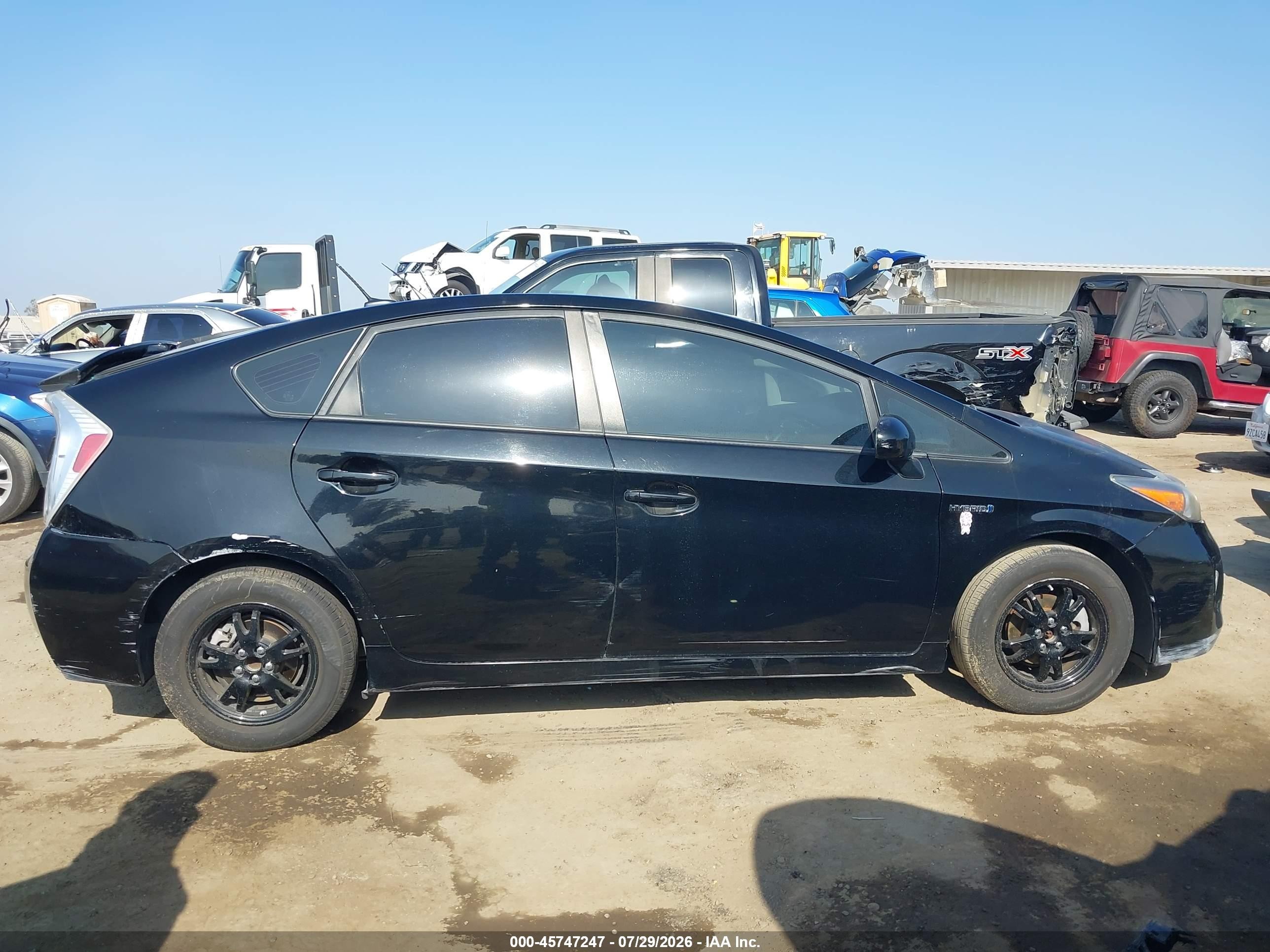 2015 Toyota Prius Four Black vin: JTDKN3DU4F1915980