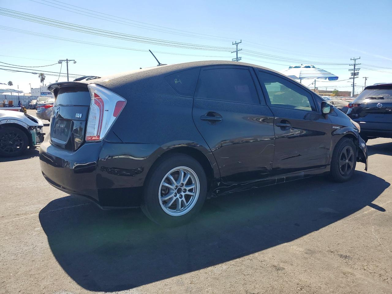2015 Toyota Prius Three Black vin: JTDKN3DU4F1946842