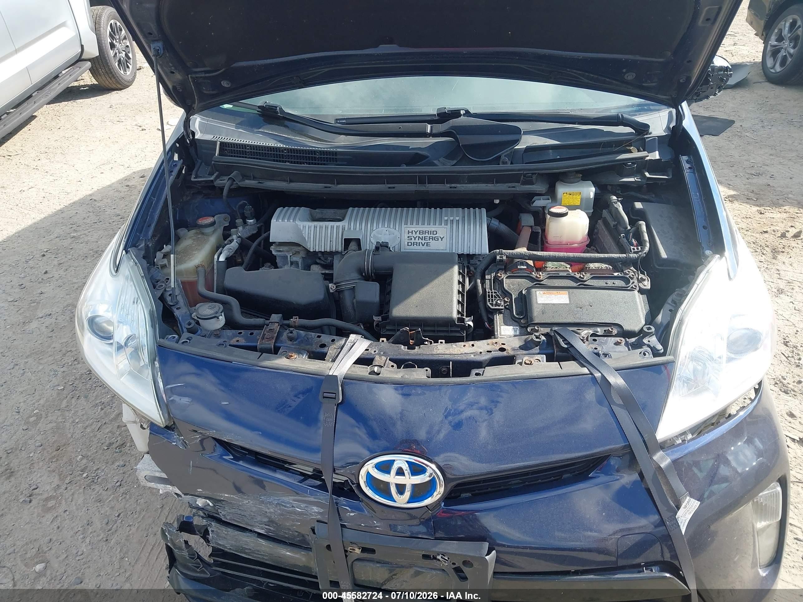 2015 Toyota Prius Four Blue vin: JTDKN3DU4F1982000