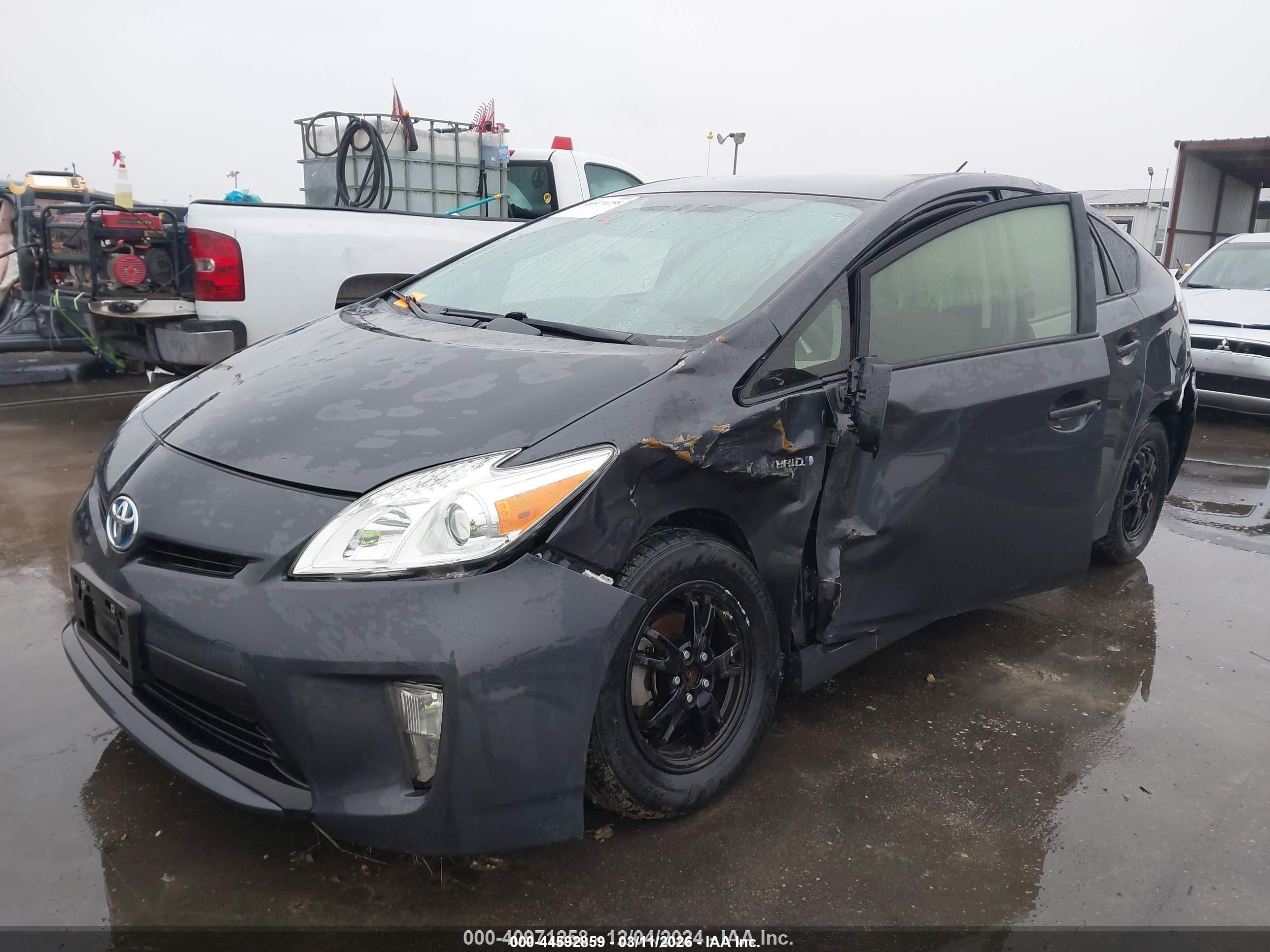 2015 Toyota Prius   Gray vin: JTDKN3DU4F1994356