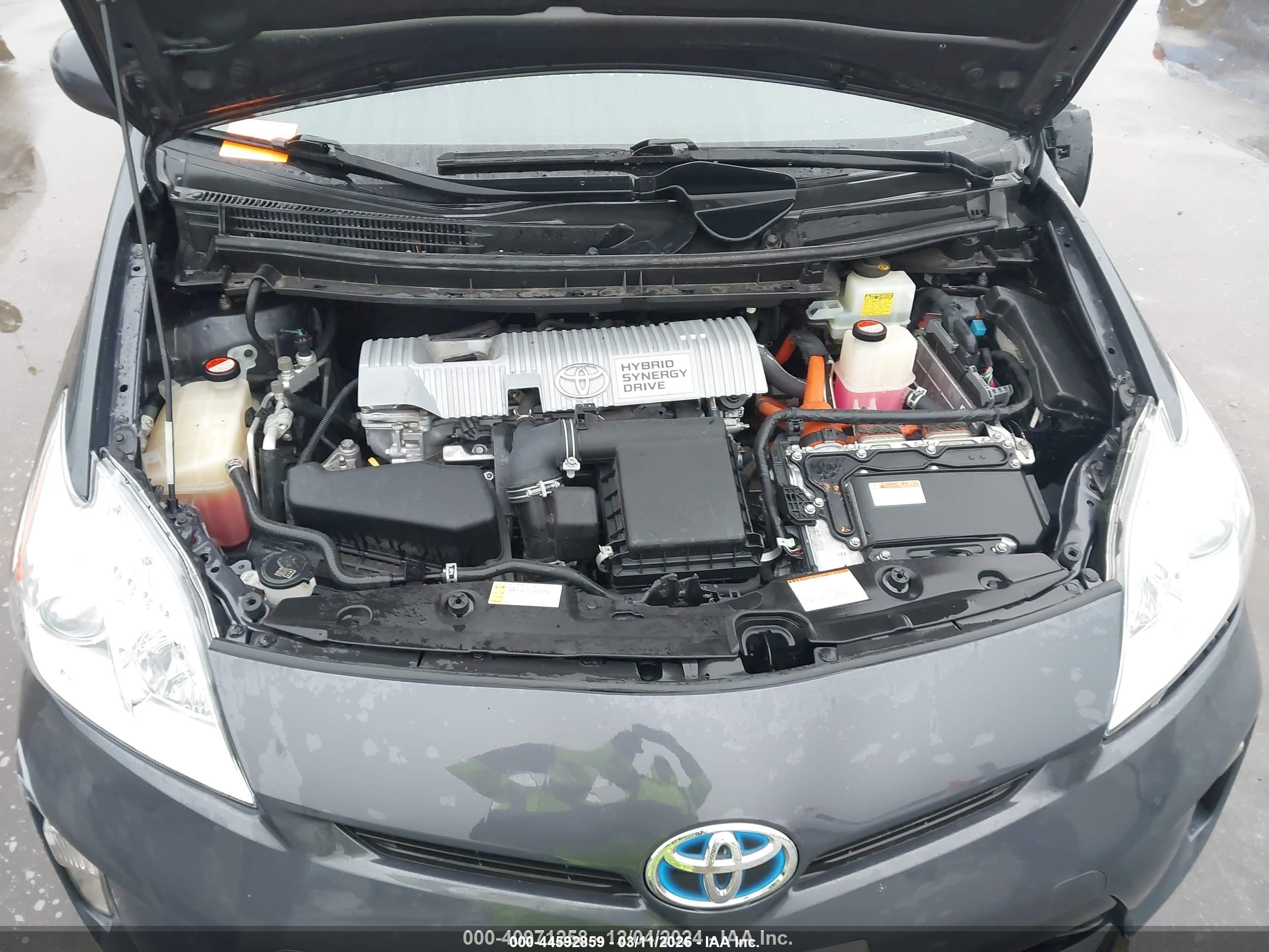 2015 Toyota Prius   Gray vin: JTDKN3DU4F1994356