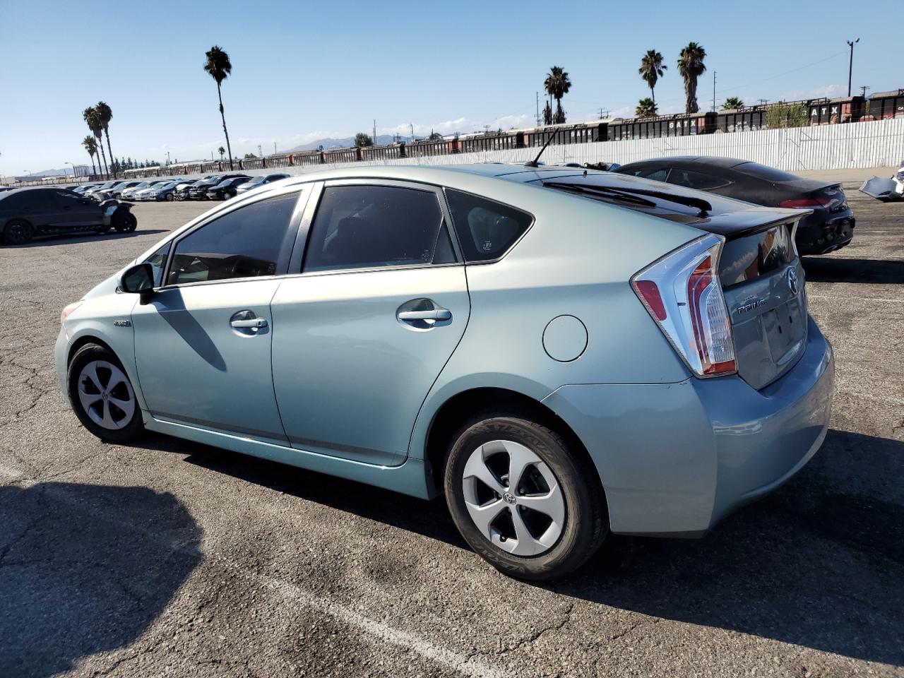 2015 Toyota Prius Turquoise vin: JTDKN3DU4F1994583