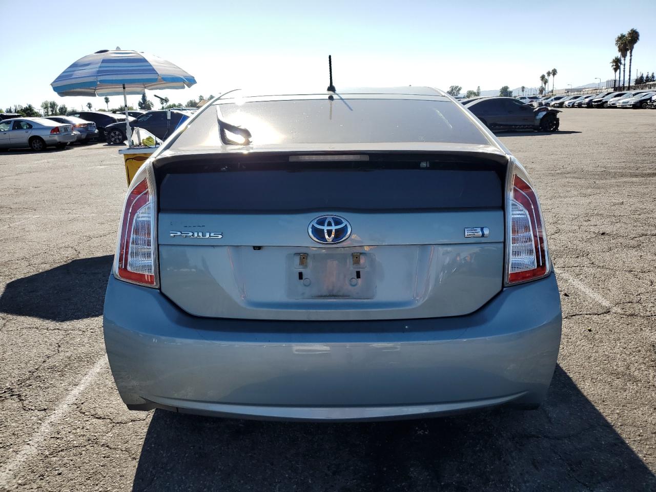 2015 Toyota Prius Turquoise vin: JTDKN3DU4F1994583