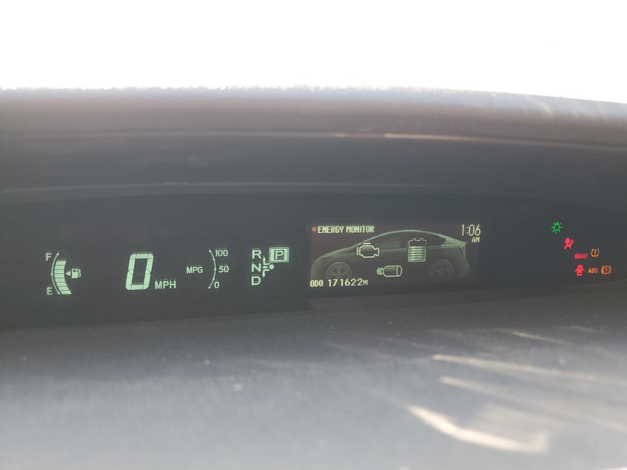 2015 Toyota Prius Turquoise vin: JTDKN3DU4F1994583