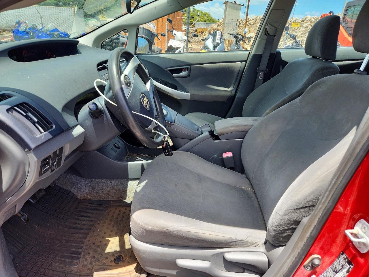 2010 Toyota Prius Ii Red vin: JTDKN3DU5A0003552