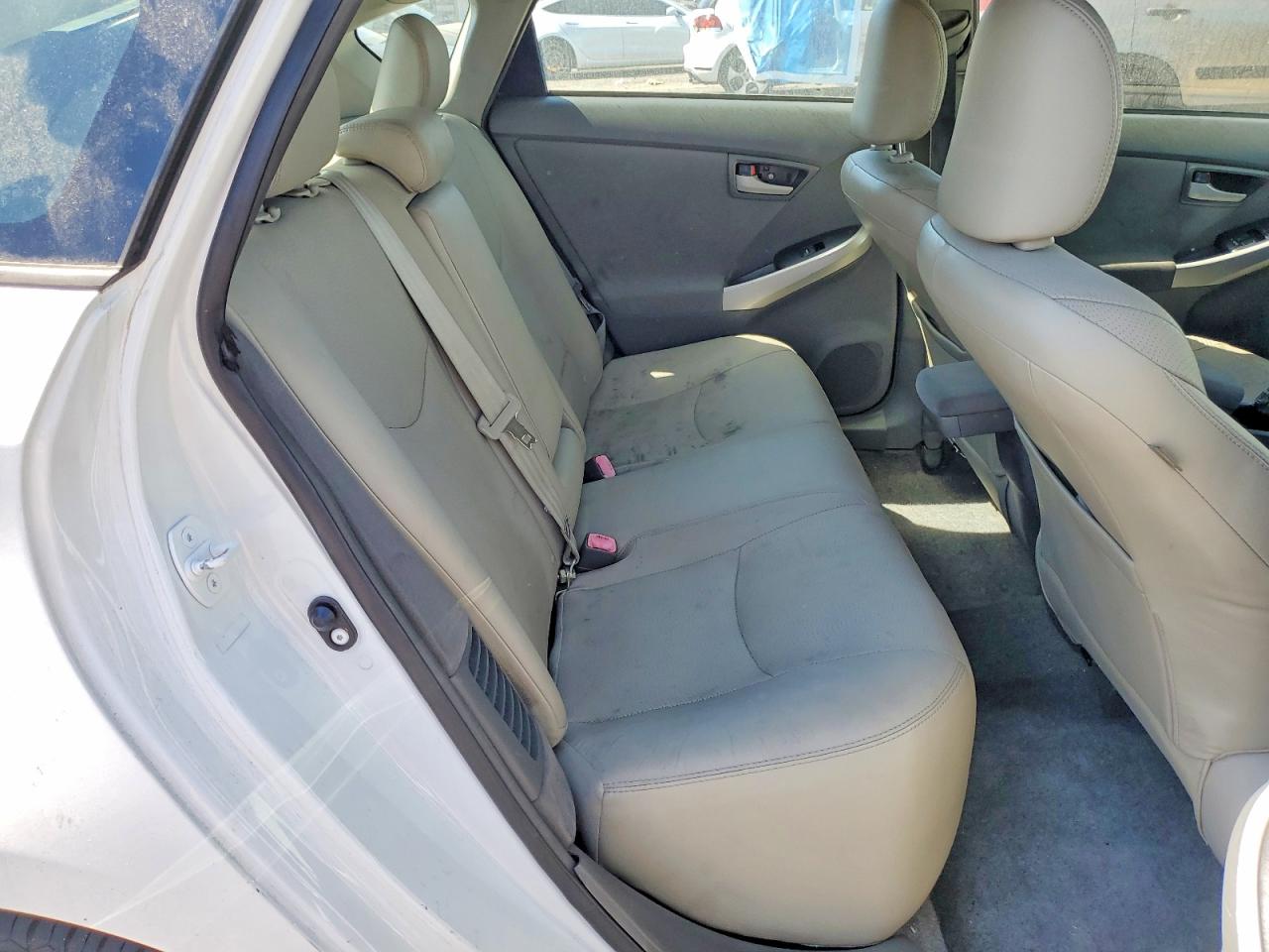 2010 Toyota Prius Ii White vin: JTDKN3DU5A0019783