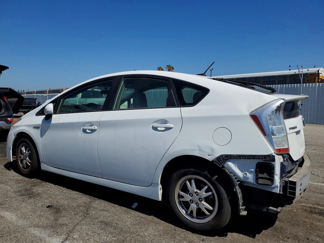 2010 Toyota Prius Ii White vin: JTDKN3DU5A0019783