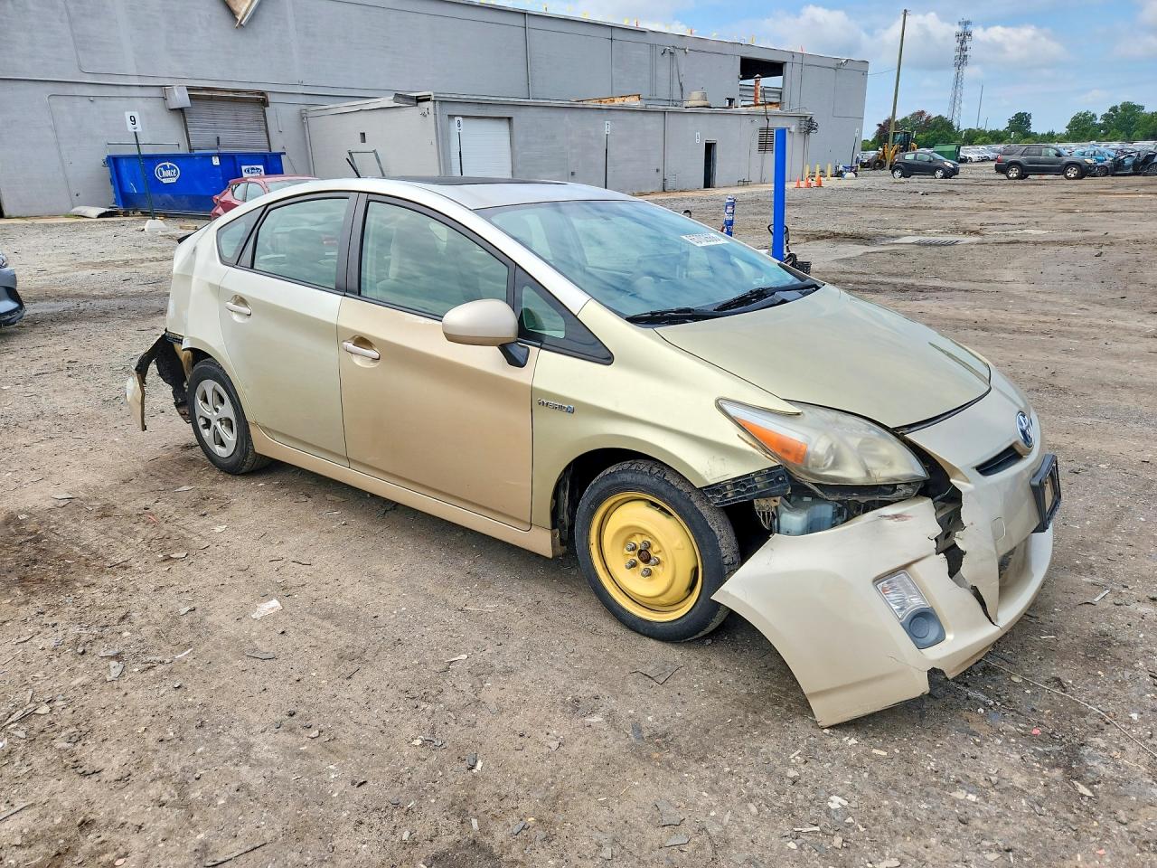 2010 Toyota Prius Ii Gold vin: JTDKN3DU5A0036602