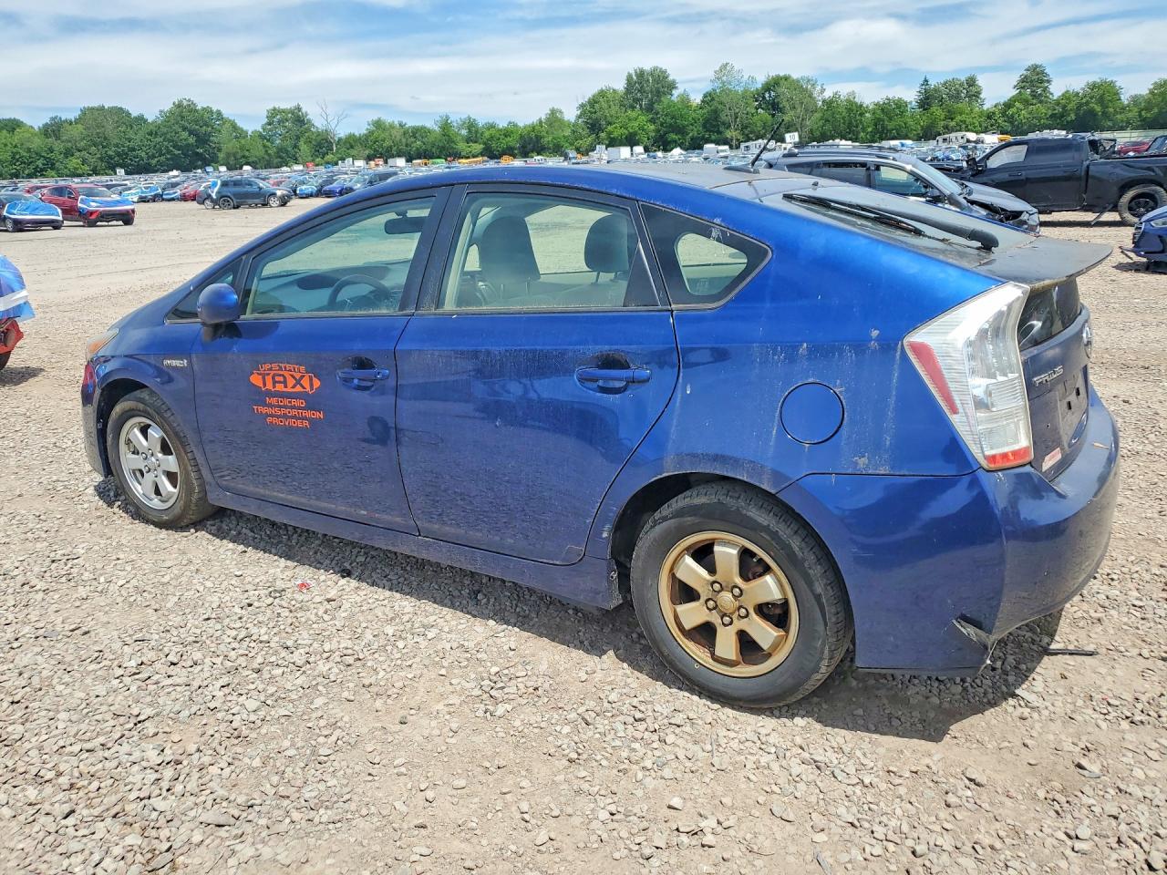 2010 Toyota Prius Ii Blue vin: JTDKN3DU5A0039614
