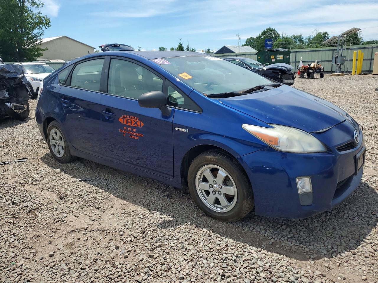 2010 Toyota Prius Ii Blue vin: JTDKN3DU5A0039614
