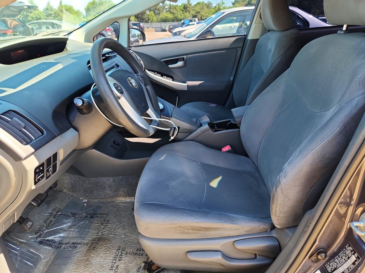 2010 Toyota Prius Ii Gray vin: JTDKN3DU5A0041766