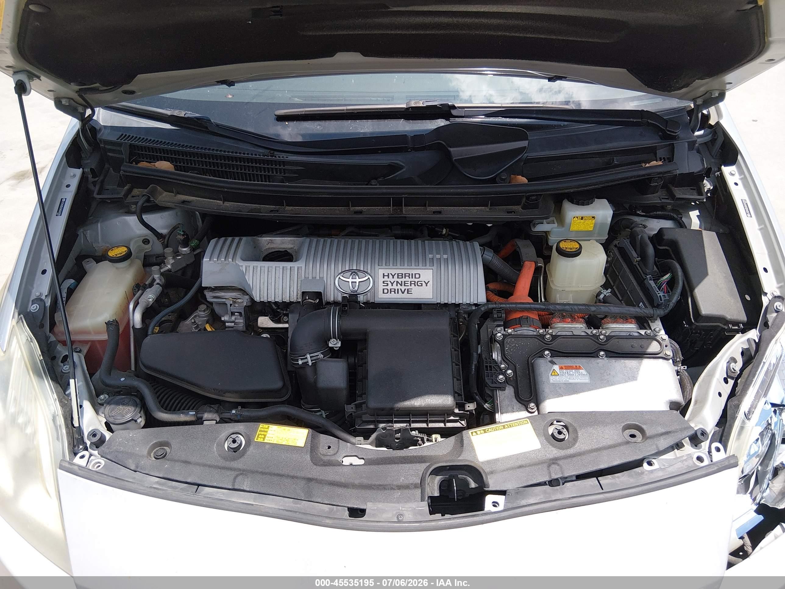 2010 Toyota Prius Iii Silver vin: JTDKN3DU5A0043081
